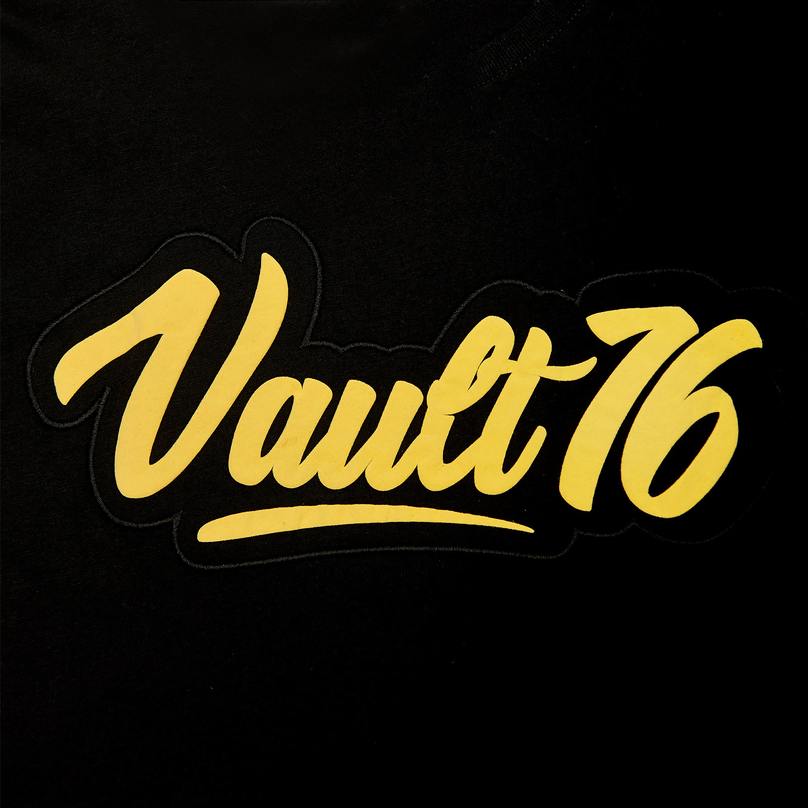 Fallout - Oil Vault 76 T-Shirt schwarz