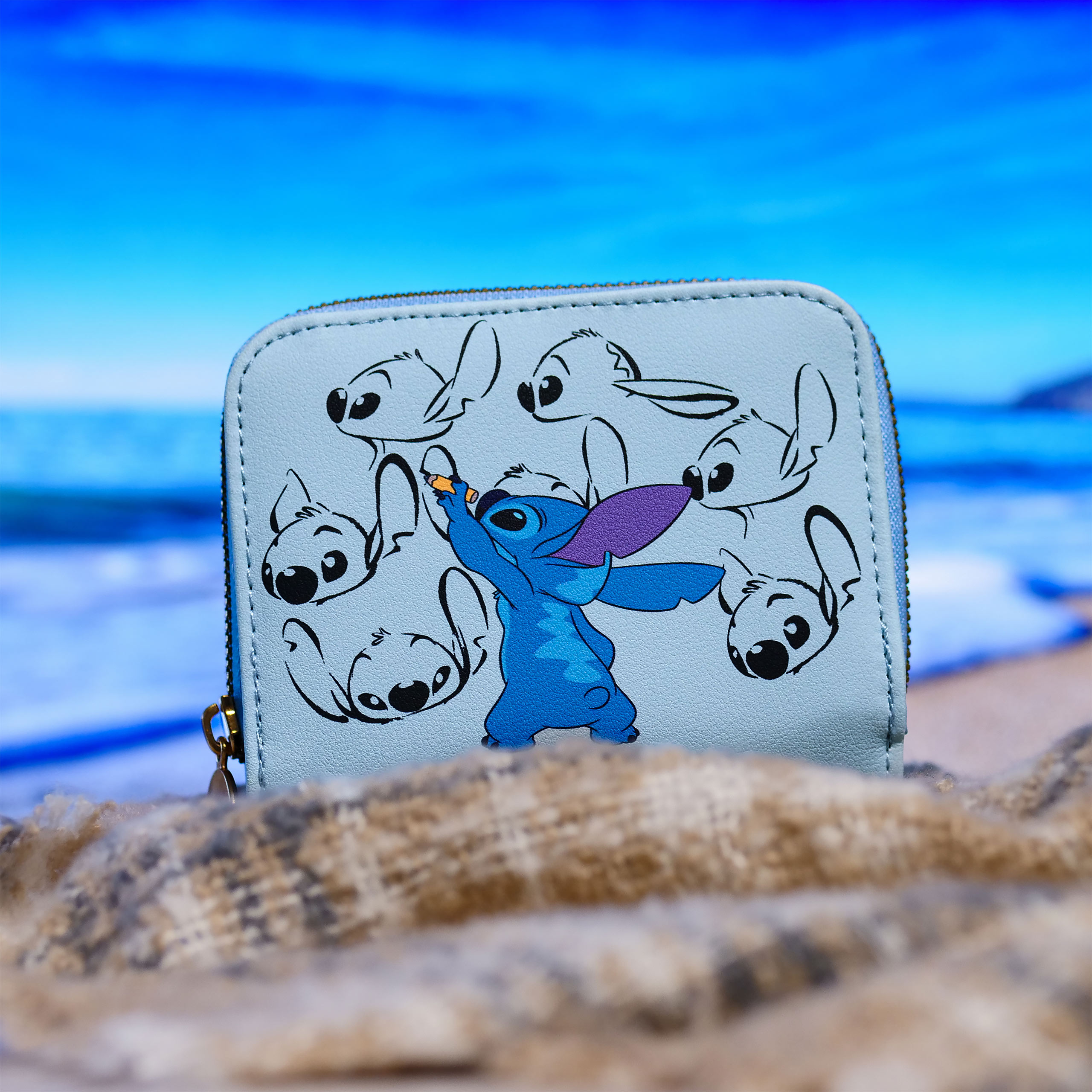 Lilo & Stitch - Geldbörse Stitch blau