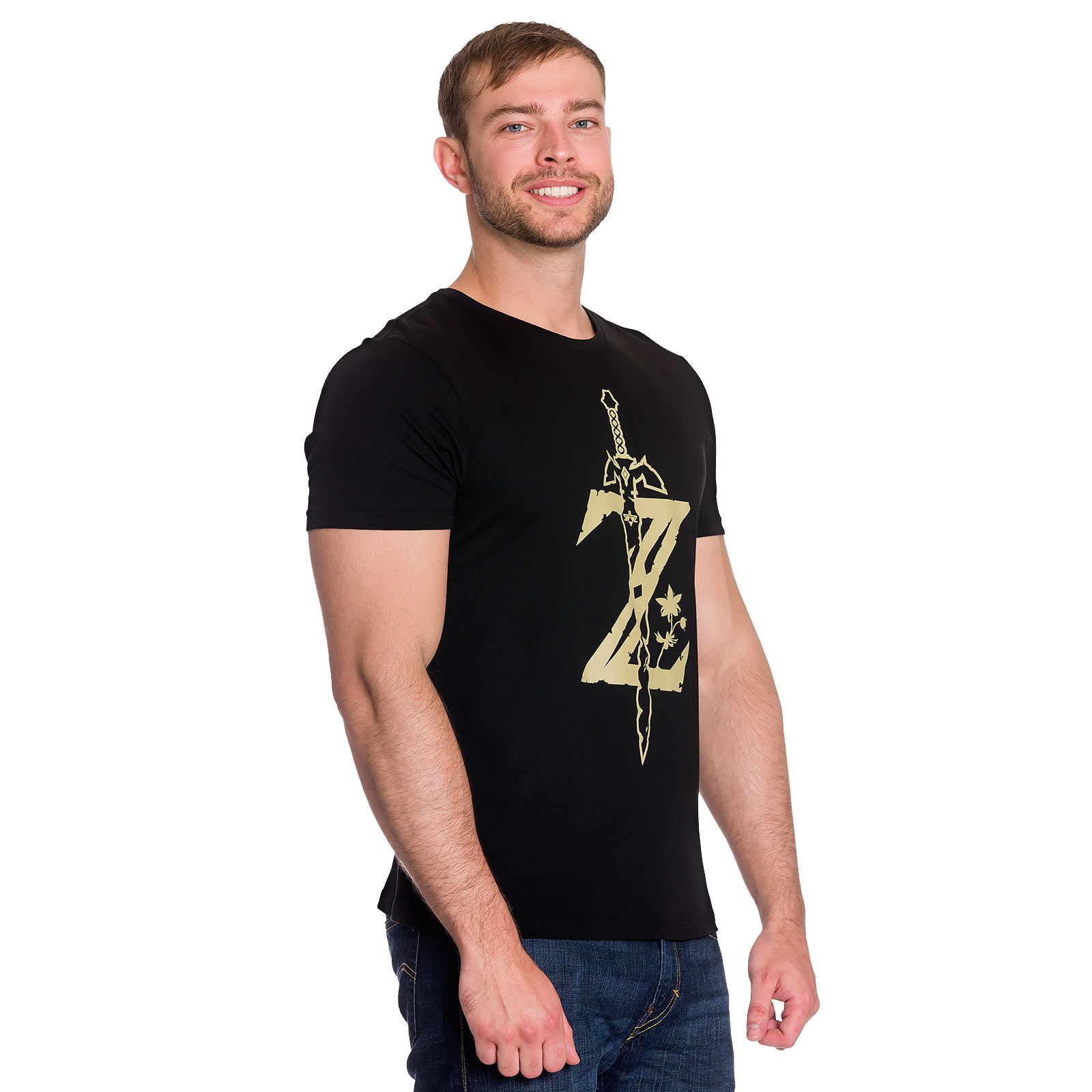 Zelda - Sword Logo T-Shirt schwarz