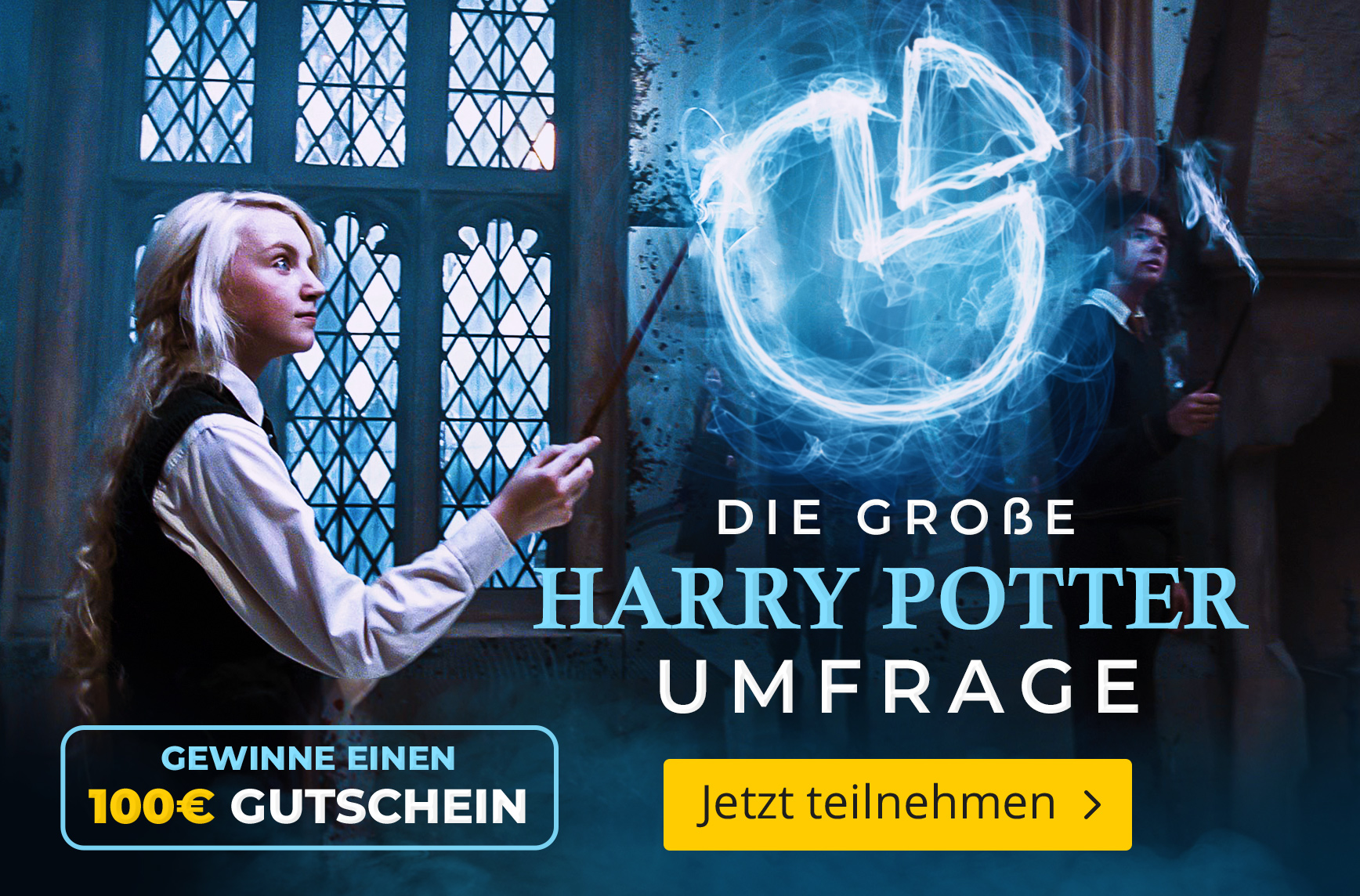 Die große Harry Potter-Umfrage - Gewinne einen 100 EUR Elbenwald Einkaufsgutschein