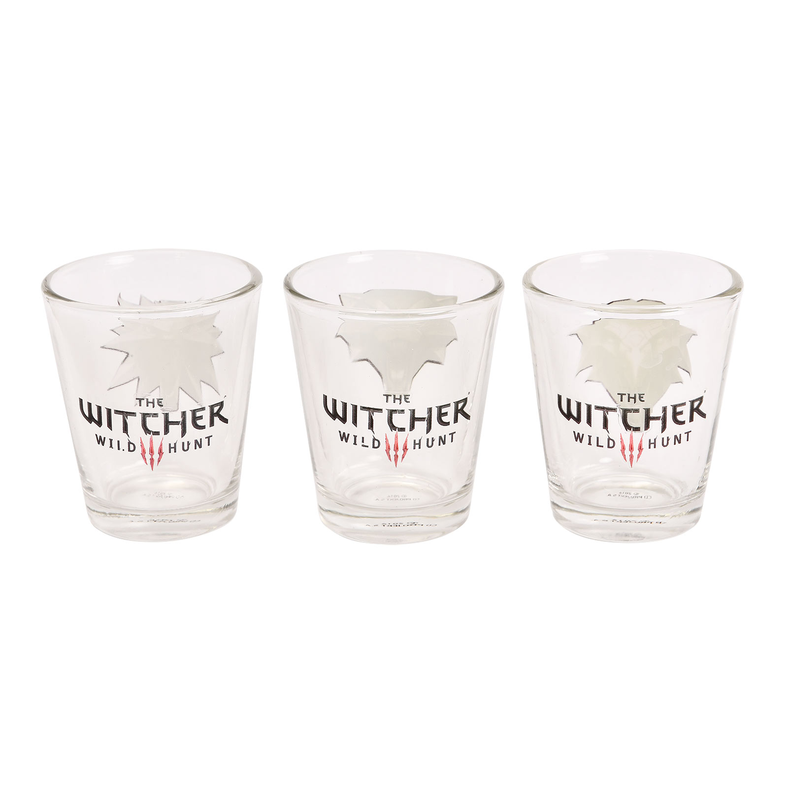 Witcher - Wild Hunt Shots Gläserset