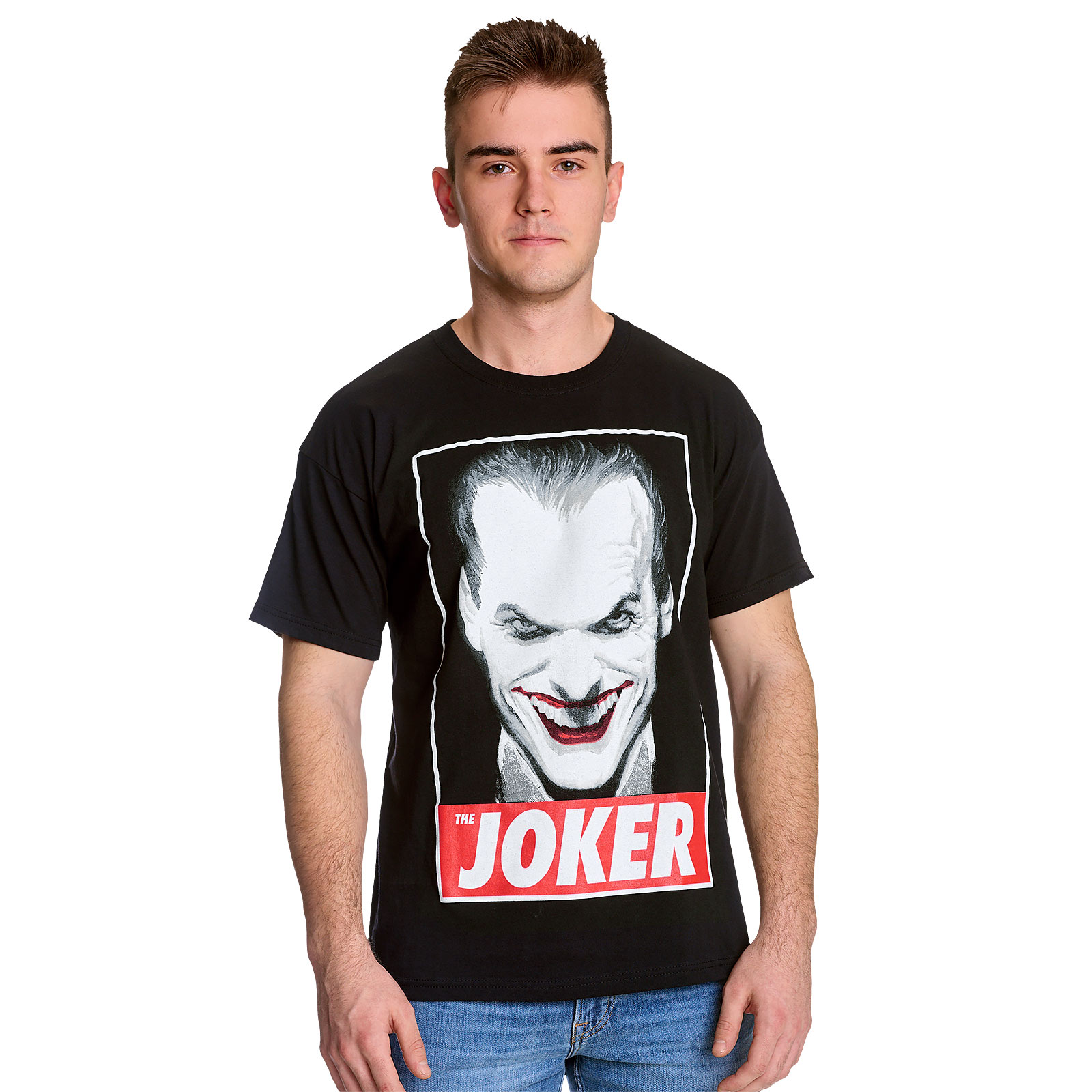 Batman - The Joker Comic T-Shirt schwarz