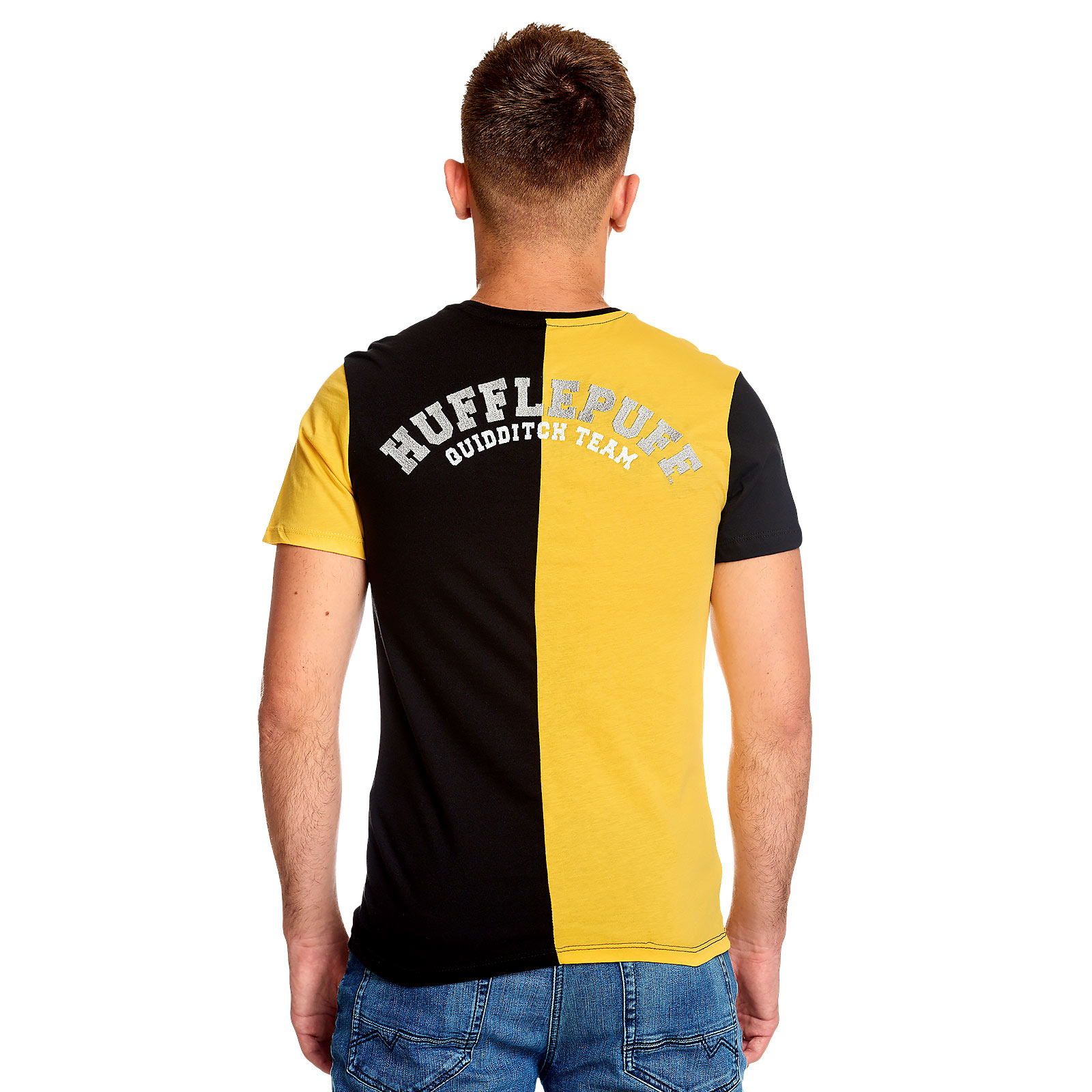Harry Potter - Hufflepuff Tournament T-Shirt gelb-schwarz