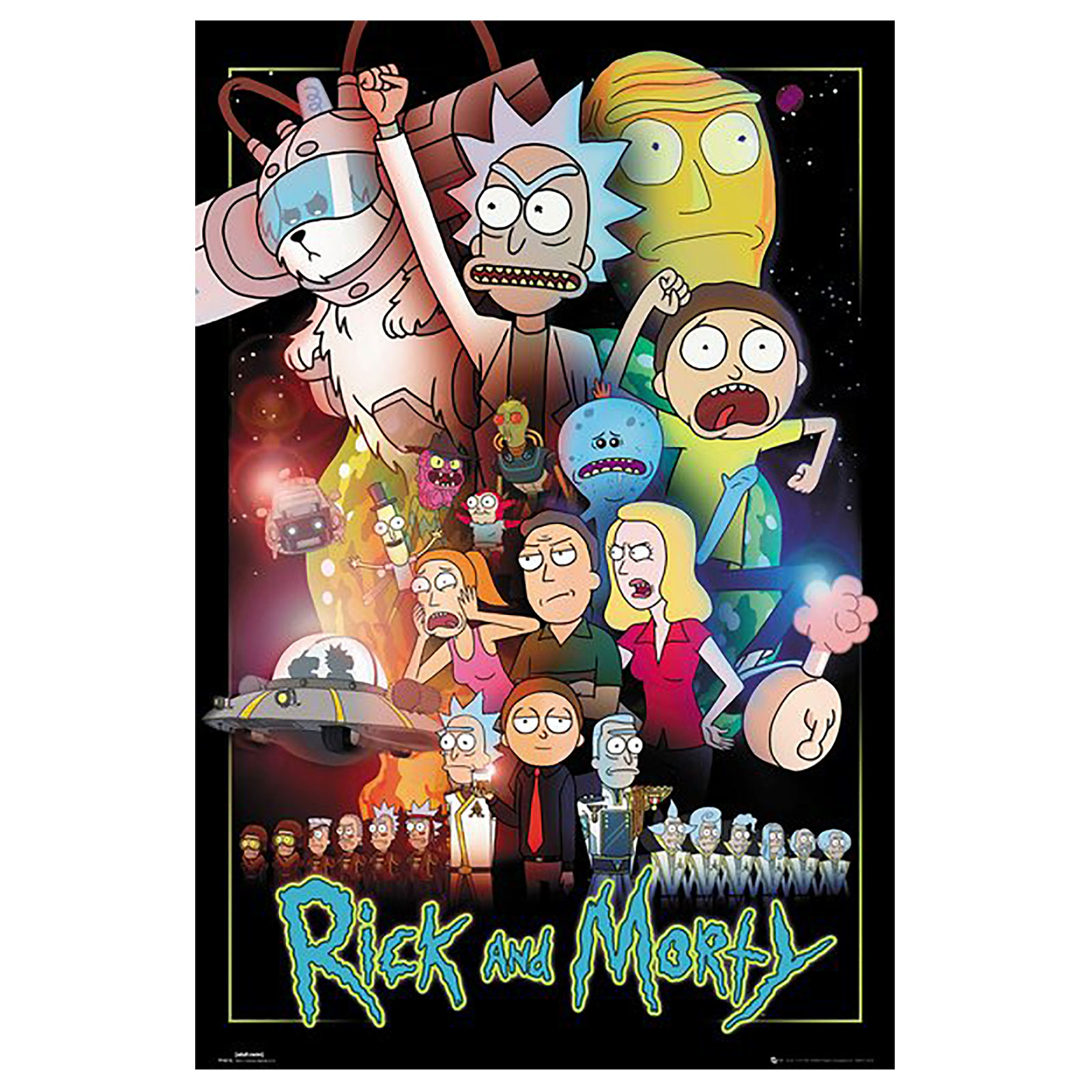 Rick and Morty - Wars Maxi Poster