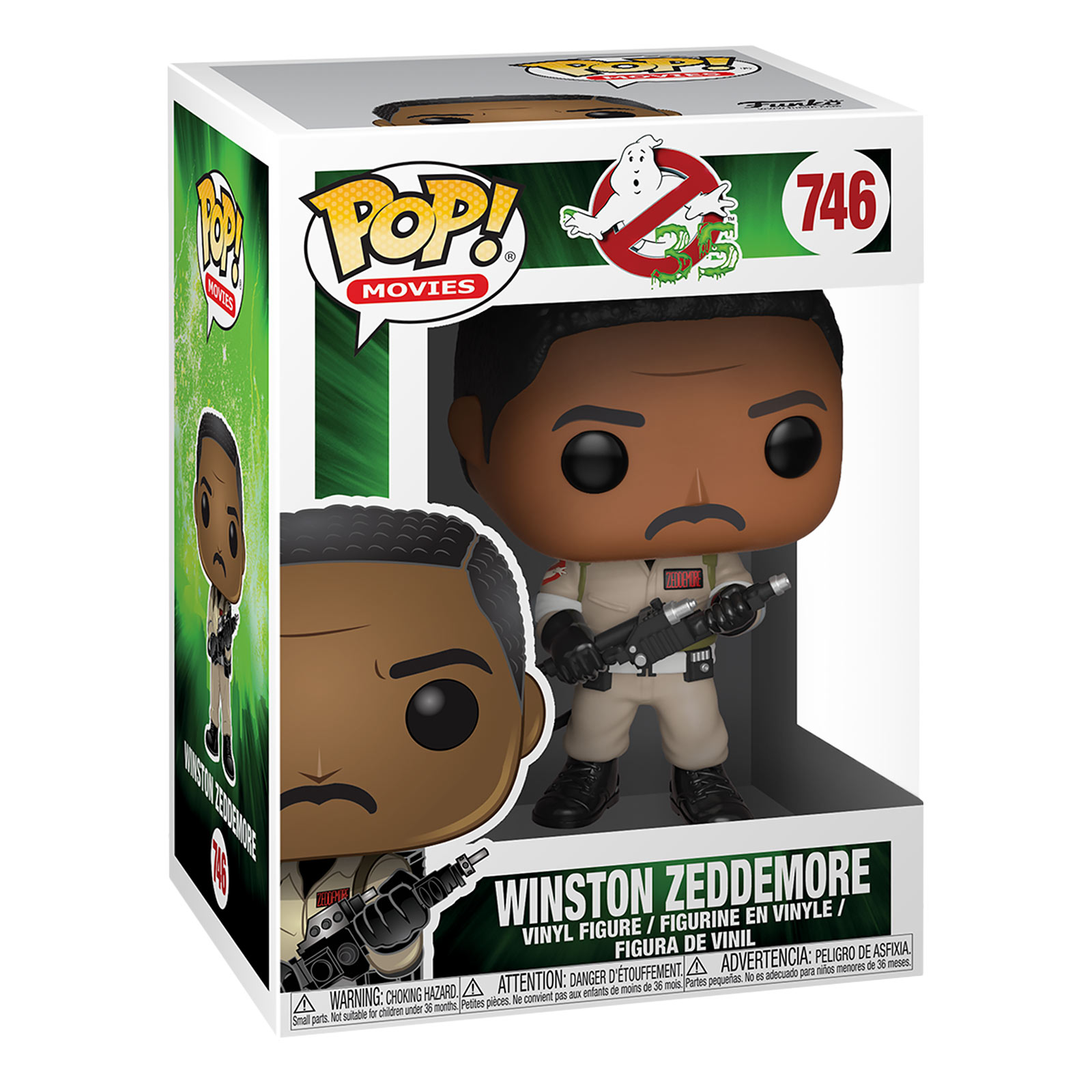 Ghostbusters - Winston Zeddemore Funko Pop Figur