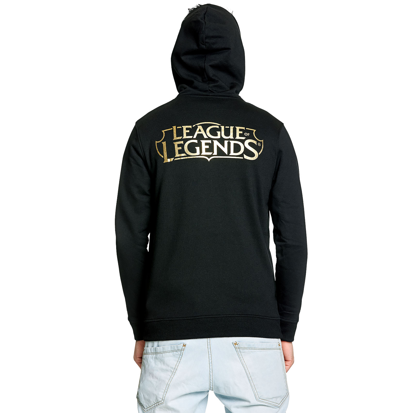 League of Legends - Logo Kapuzenjacke schwarz