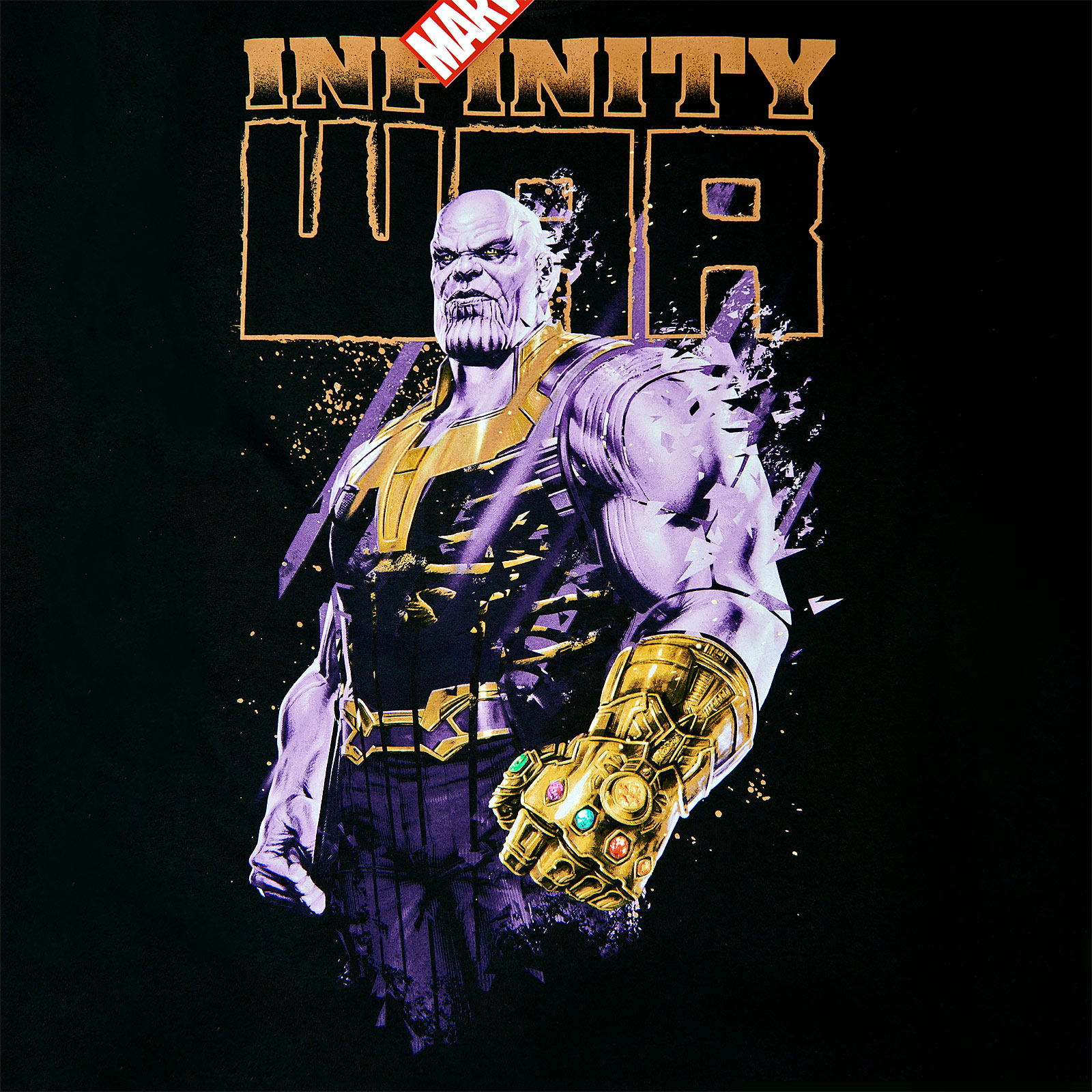 Avengers - Furious Thanos T-Shirt schwarz