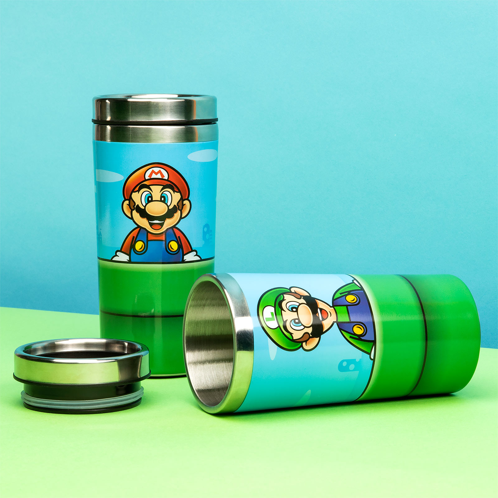 Nintendo - Super Mario und Luigi To Go Becher