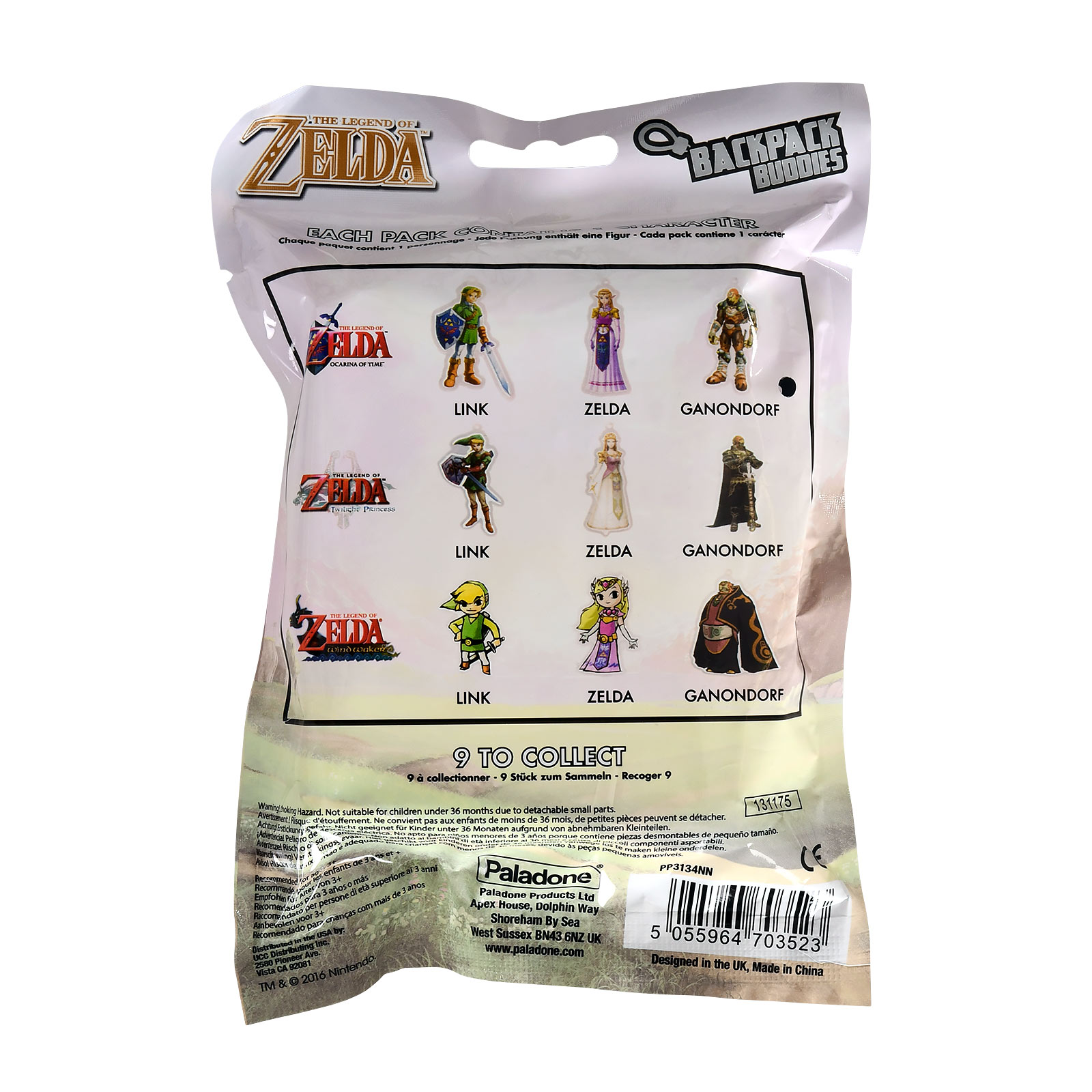 Zelda - Mystery Backpack Buddies Figur Anhänger