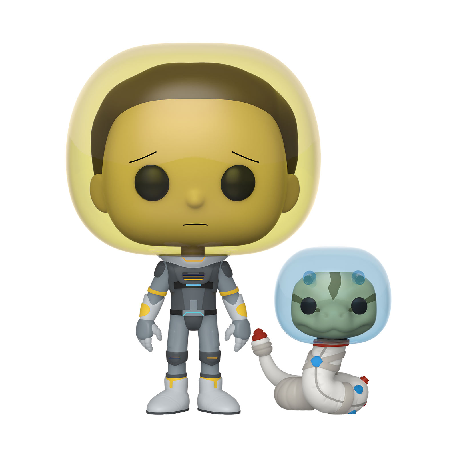 Rick and Morty - Space Suit Morty With Snake Funko Pop Figur