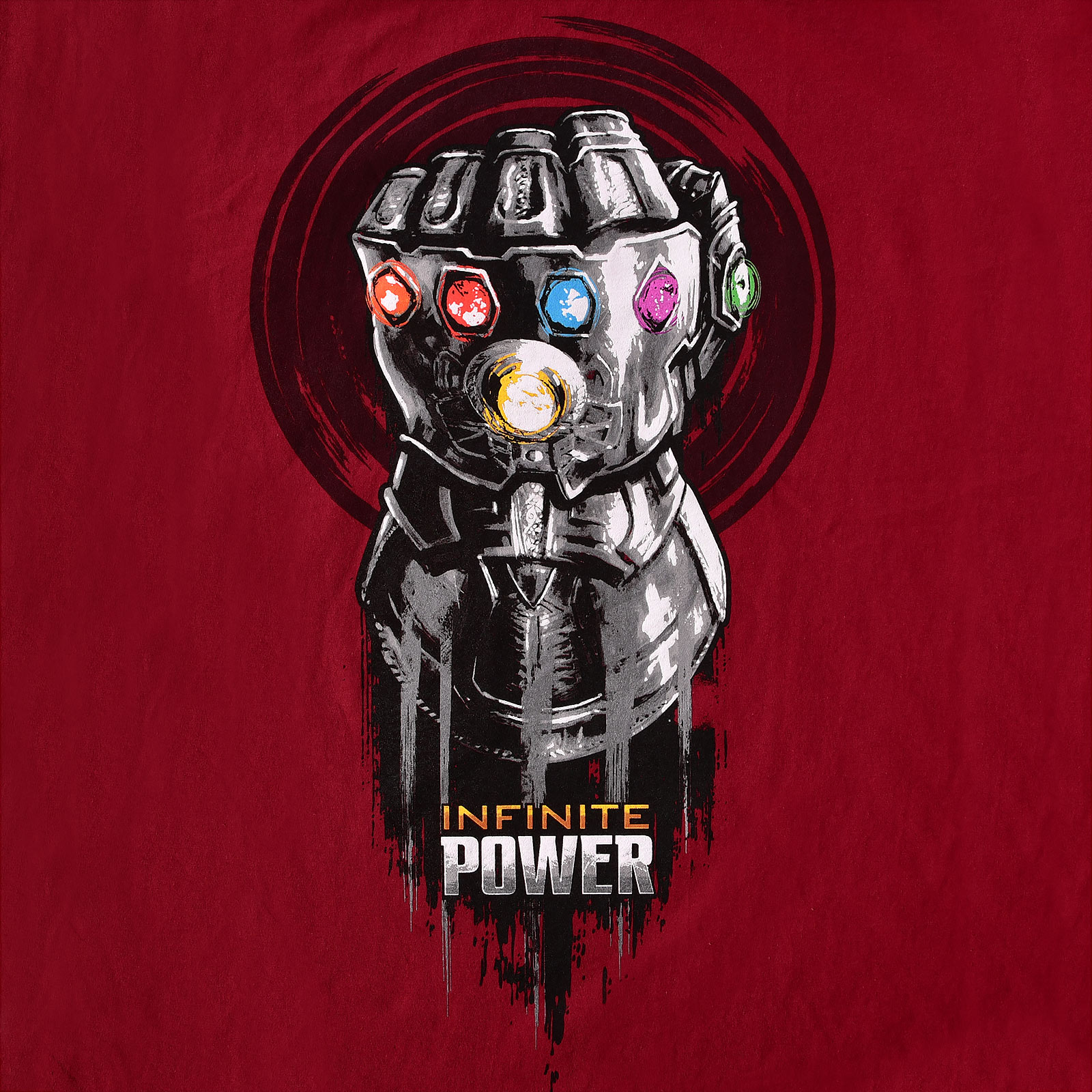 Avengers - Infinite Power T-Shirt rot