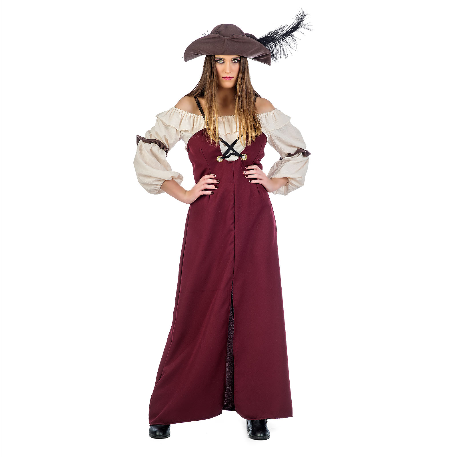 Piratin Grace - Kostüm Damen