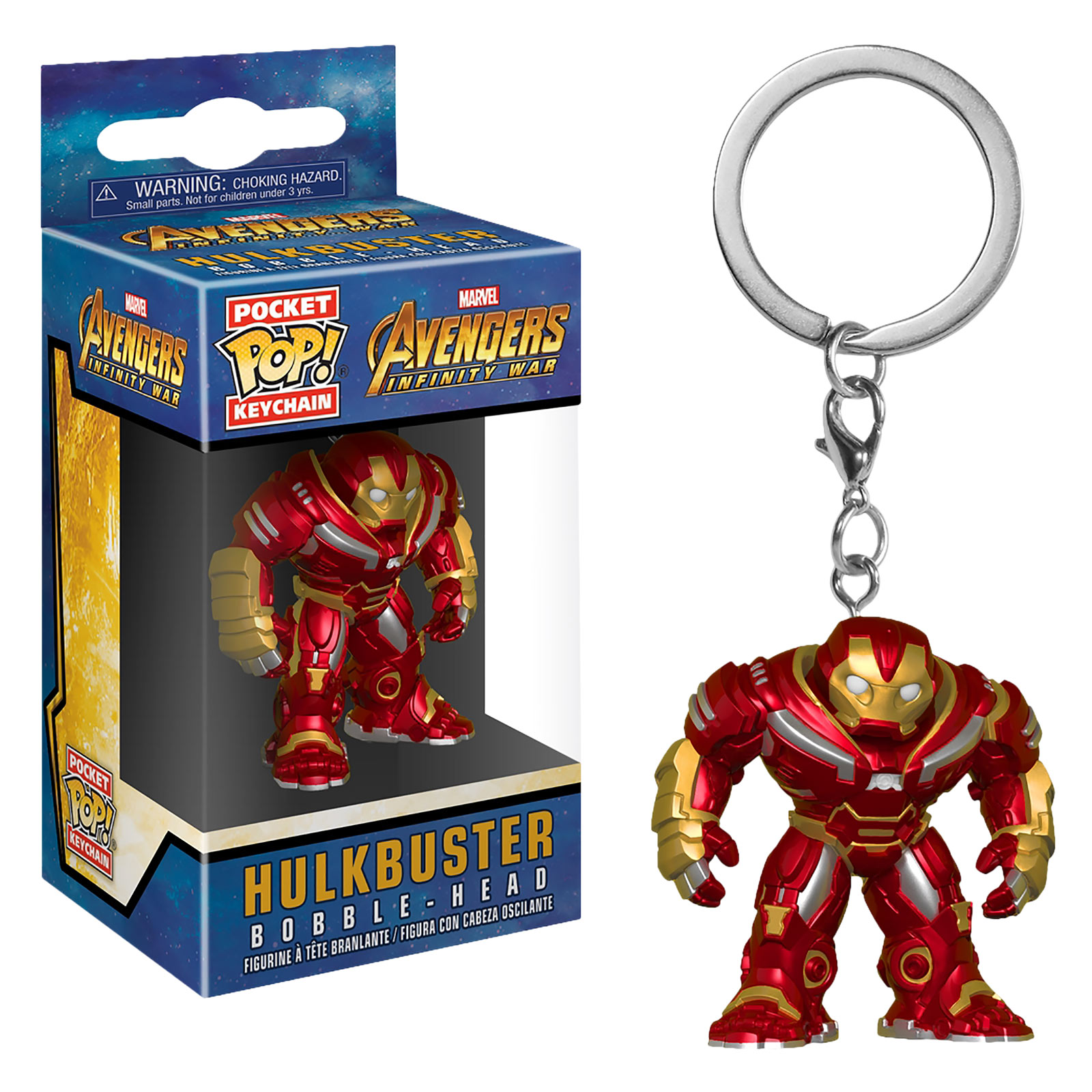 Avengers - Hulkbuster Infinity War Funko Pop Schlüsselanhänger