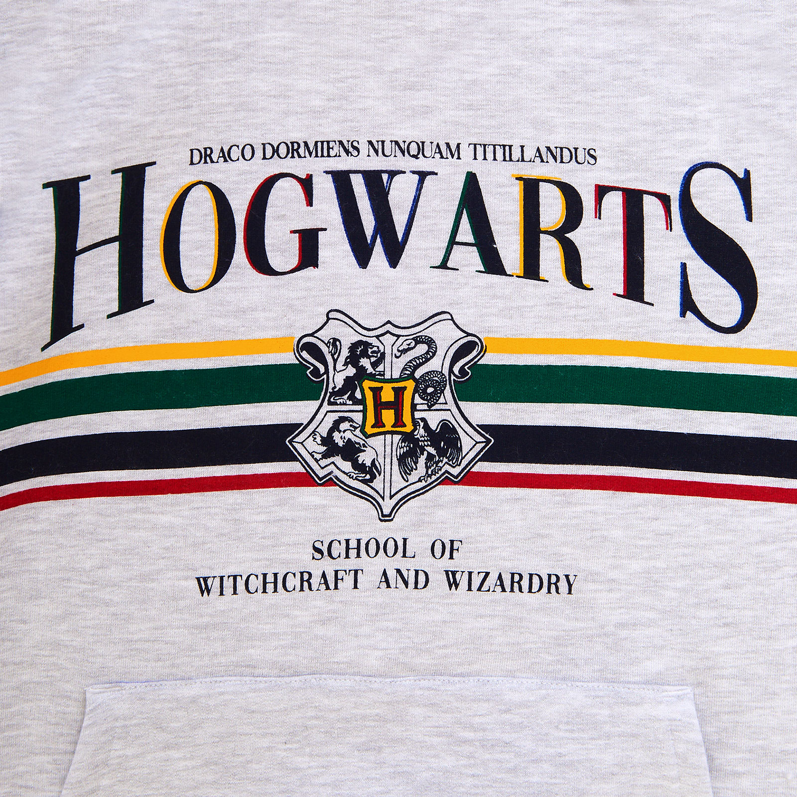 Harry Potter - Hogwarts Hoodie grau