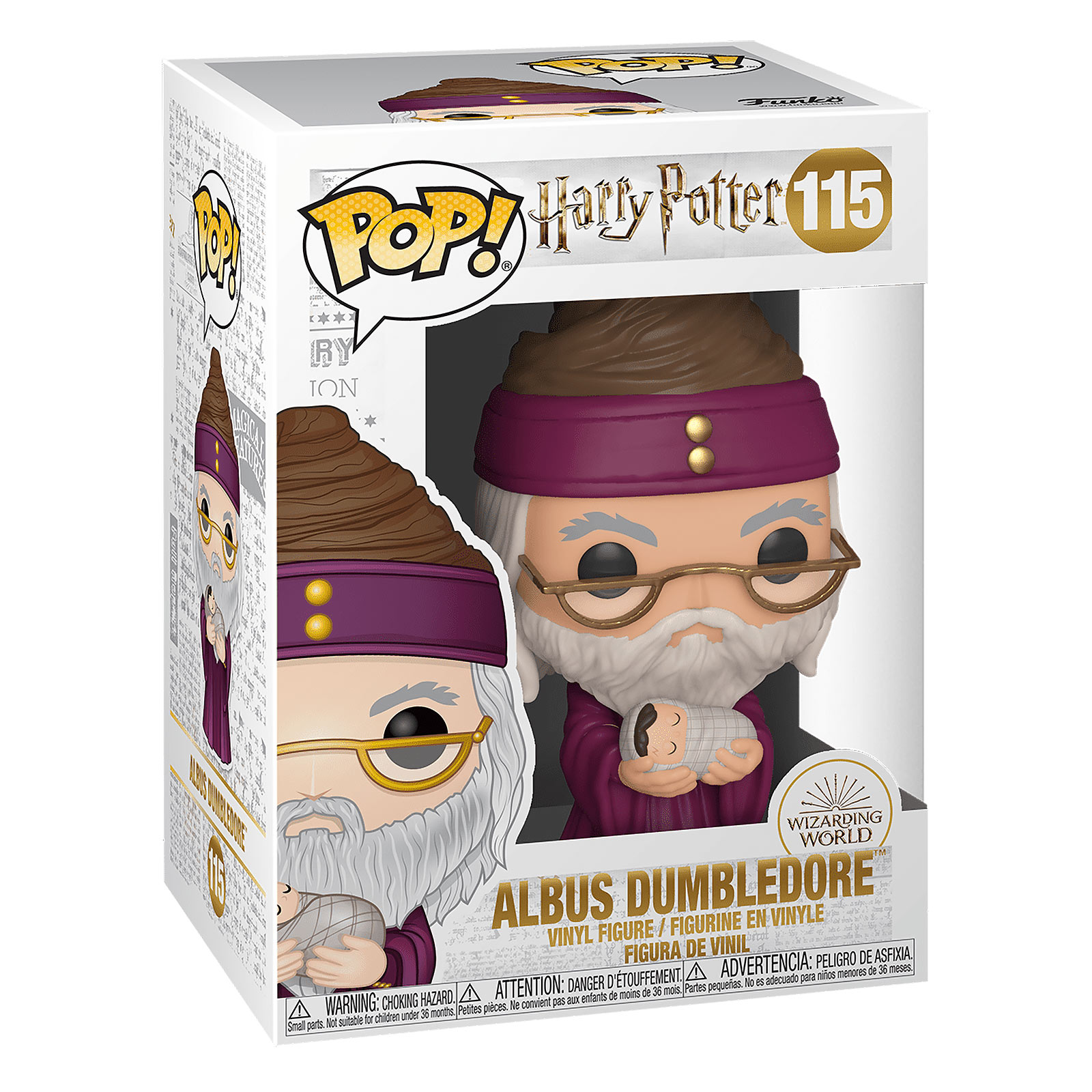 Harry Potter - Dumbledore mit Baby Harry Funko Pop Figur
