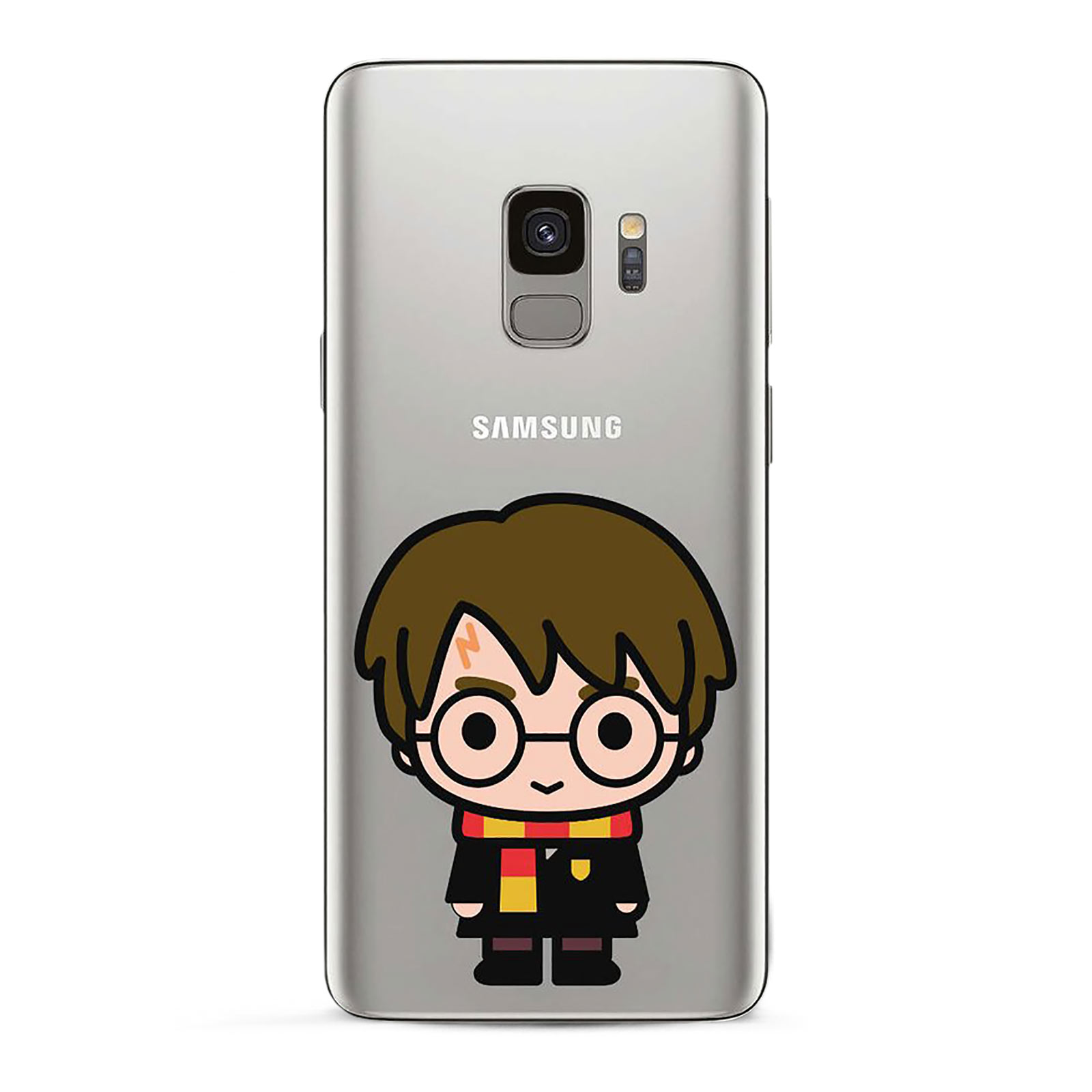 Harry Potter - Chibi Samsung Galaxy S9 Handyhülle Silikon transparent