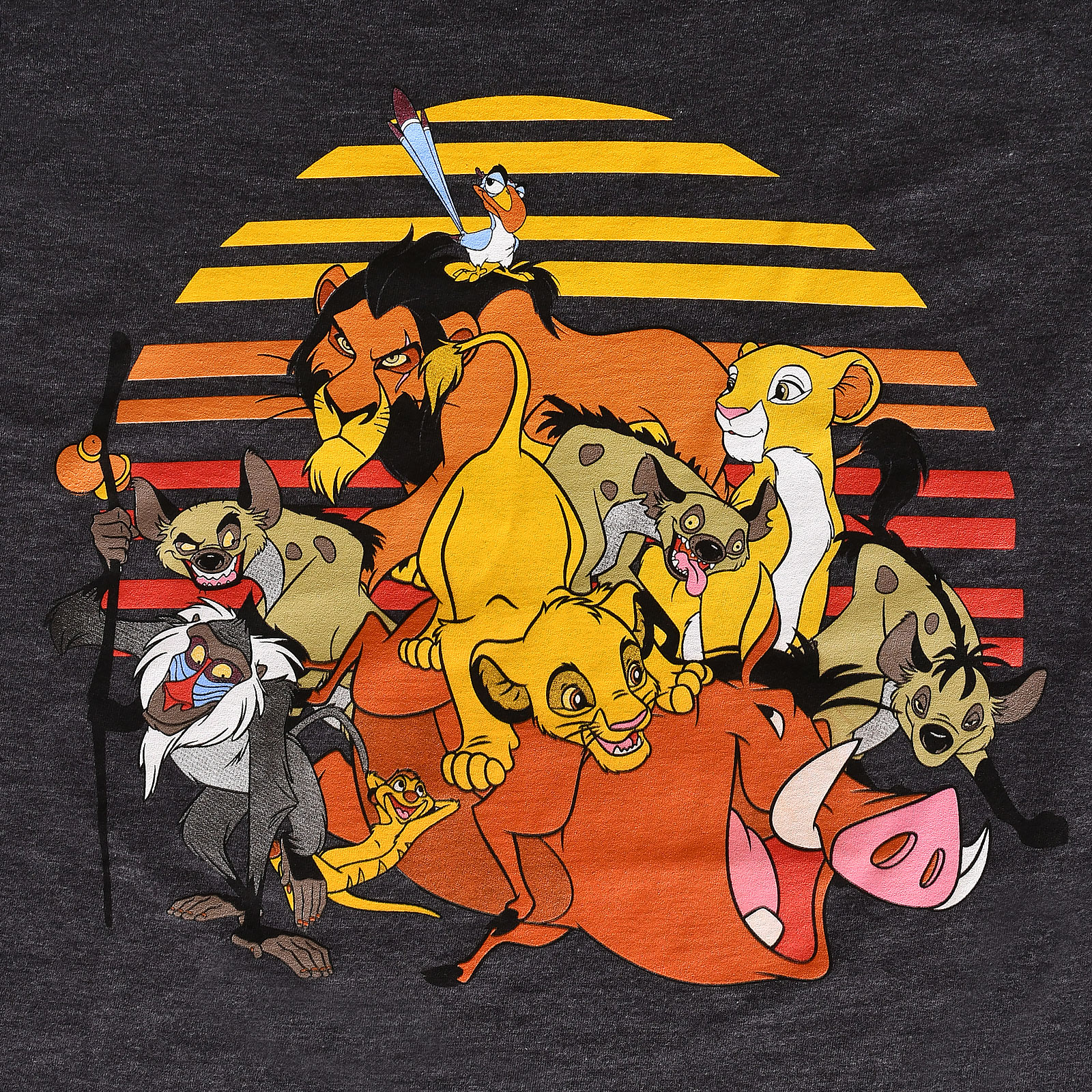 König der Löwen - Good or Evil T-Shirt grau