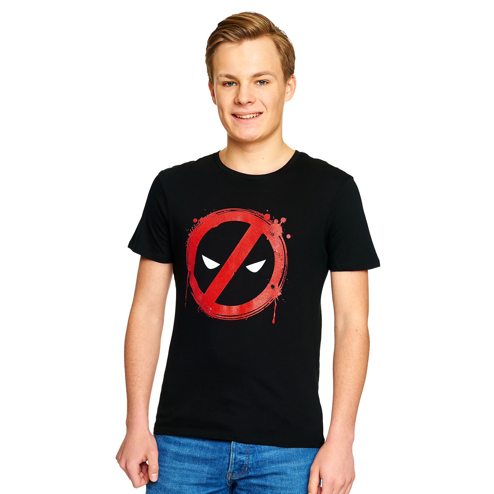 Deadpool - Keep Out T-Shirt schwarz