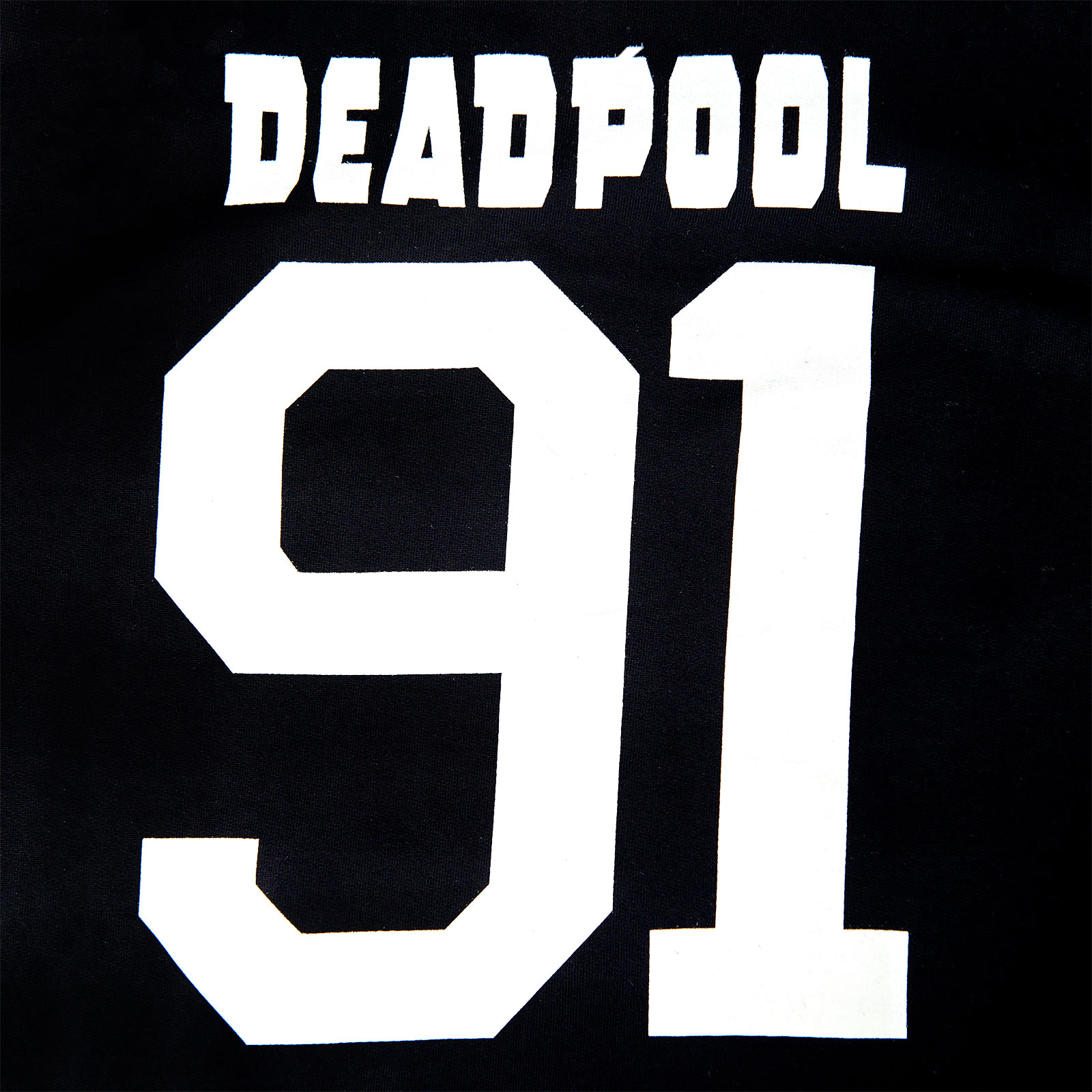 Deadpool - Number 91 Kapuzenjacke schwarz