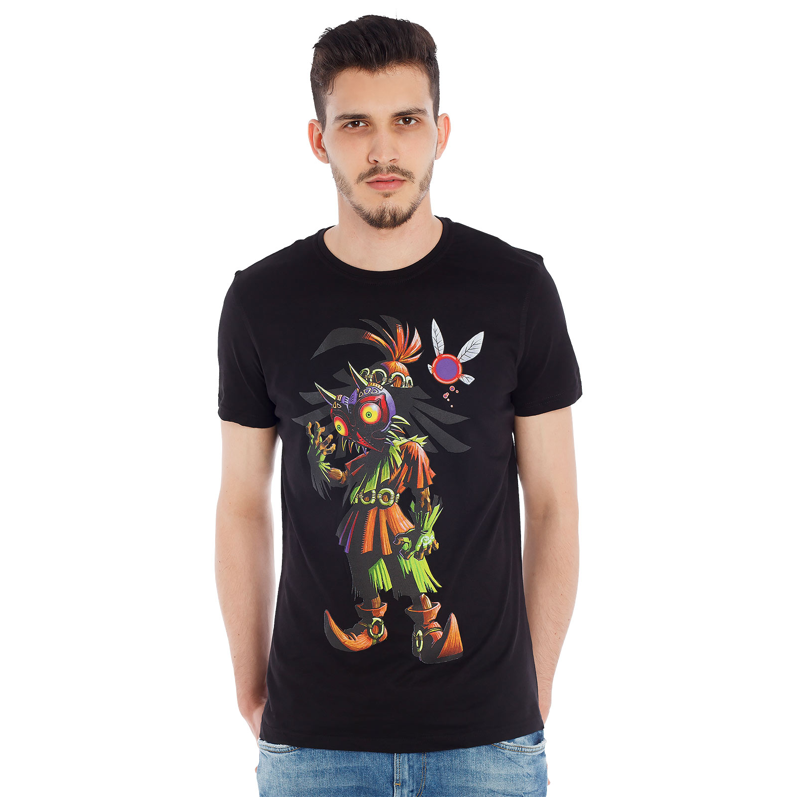 Zelda - Majoras Mask T-Shirt schwarz