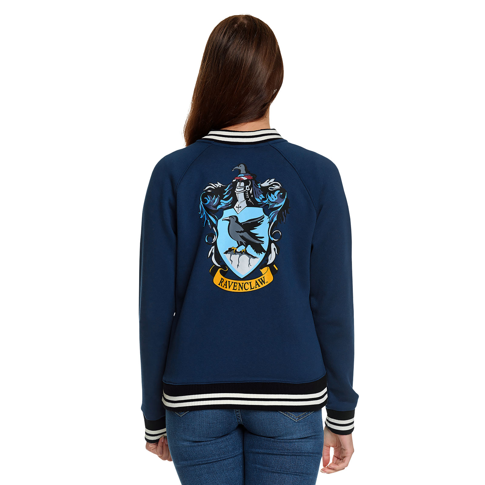 Harry Potter - Ravenclaw Wappen College Jacke Damen blau