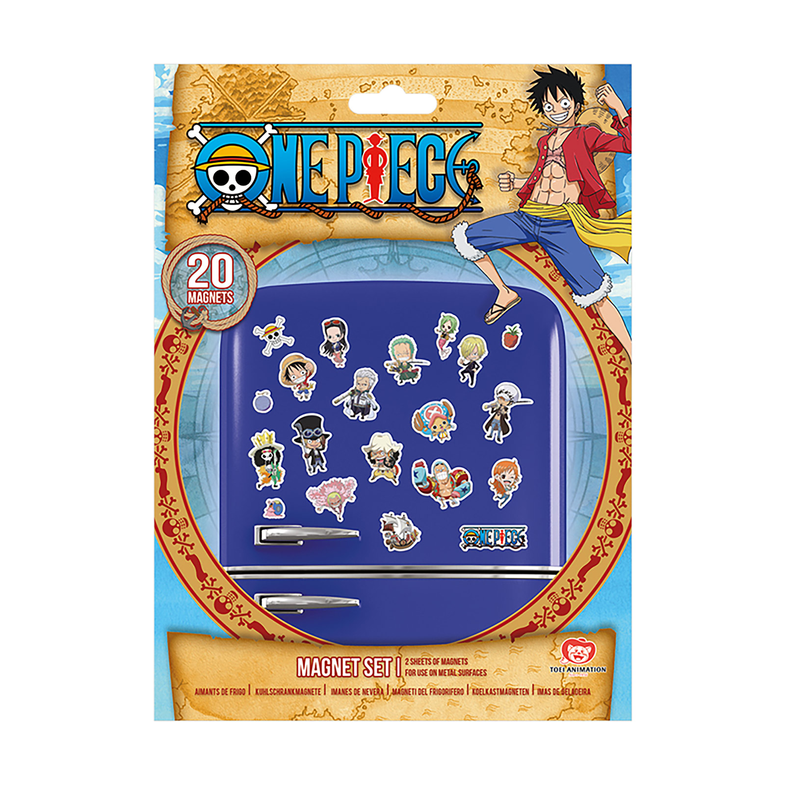 One Piece - Chibi Magnet-Set