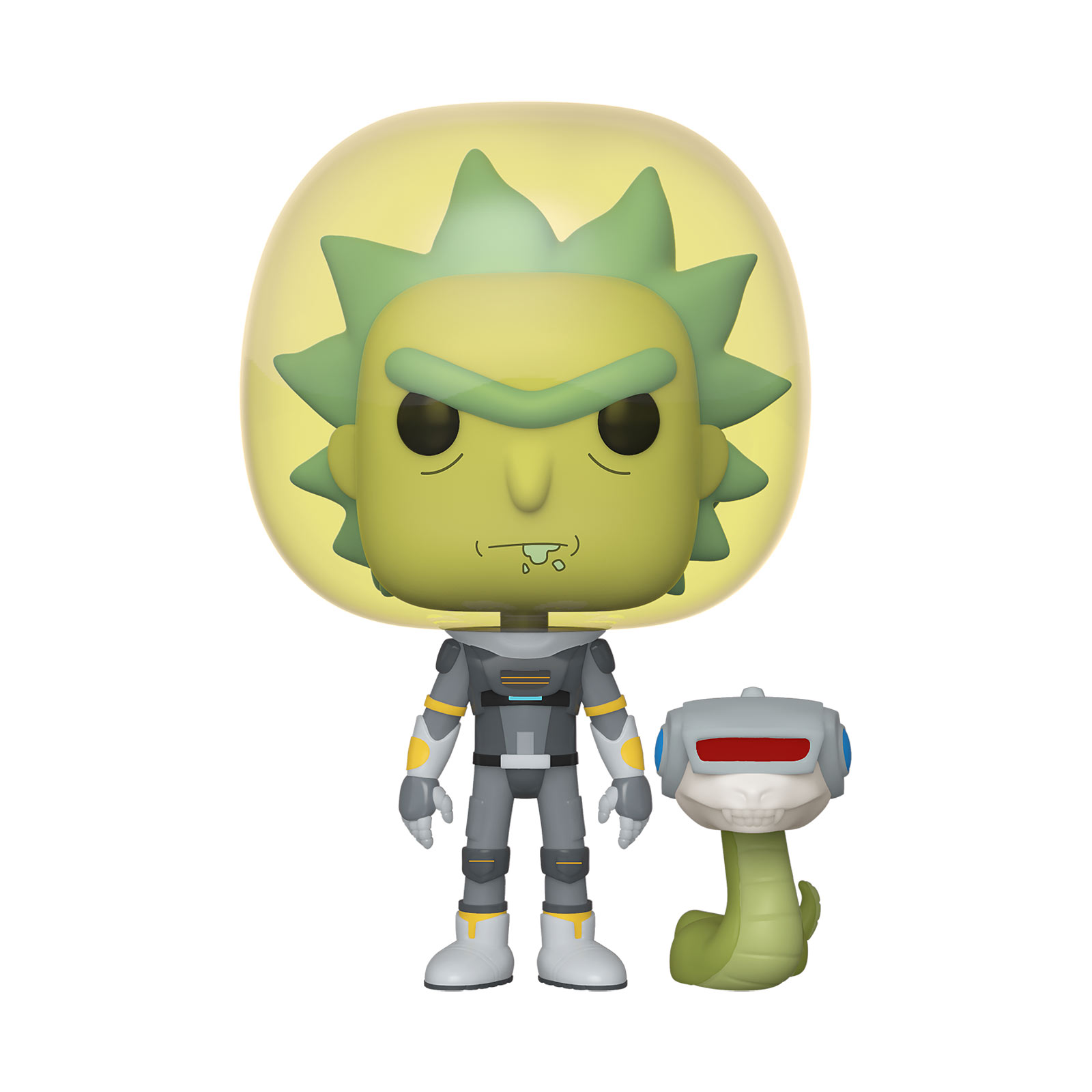 Rick and Morty - Space Suit Rick With Snake Funko Pop Figur