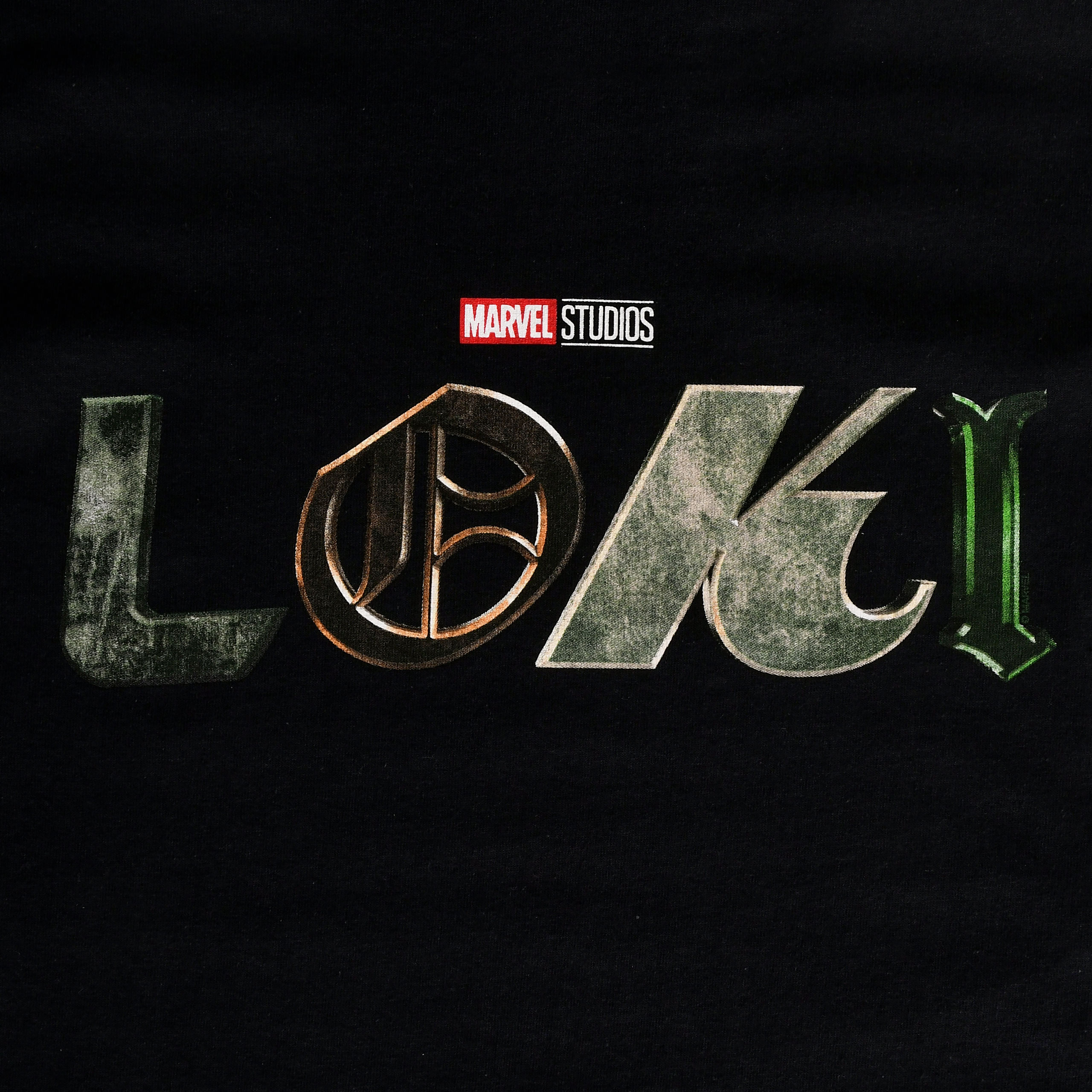 Loki - Logo T-Shirt schwarz