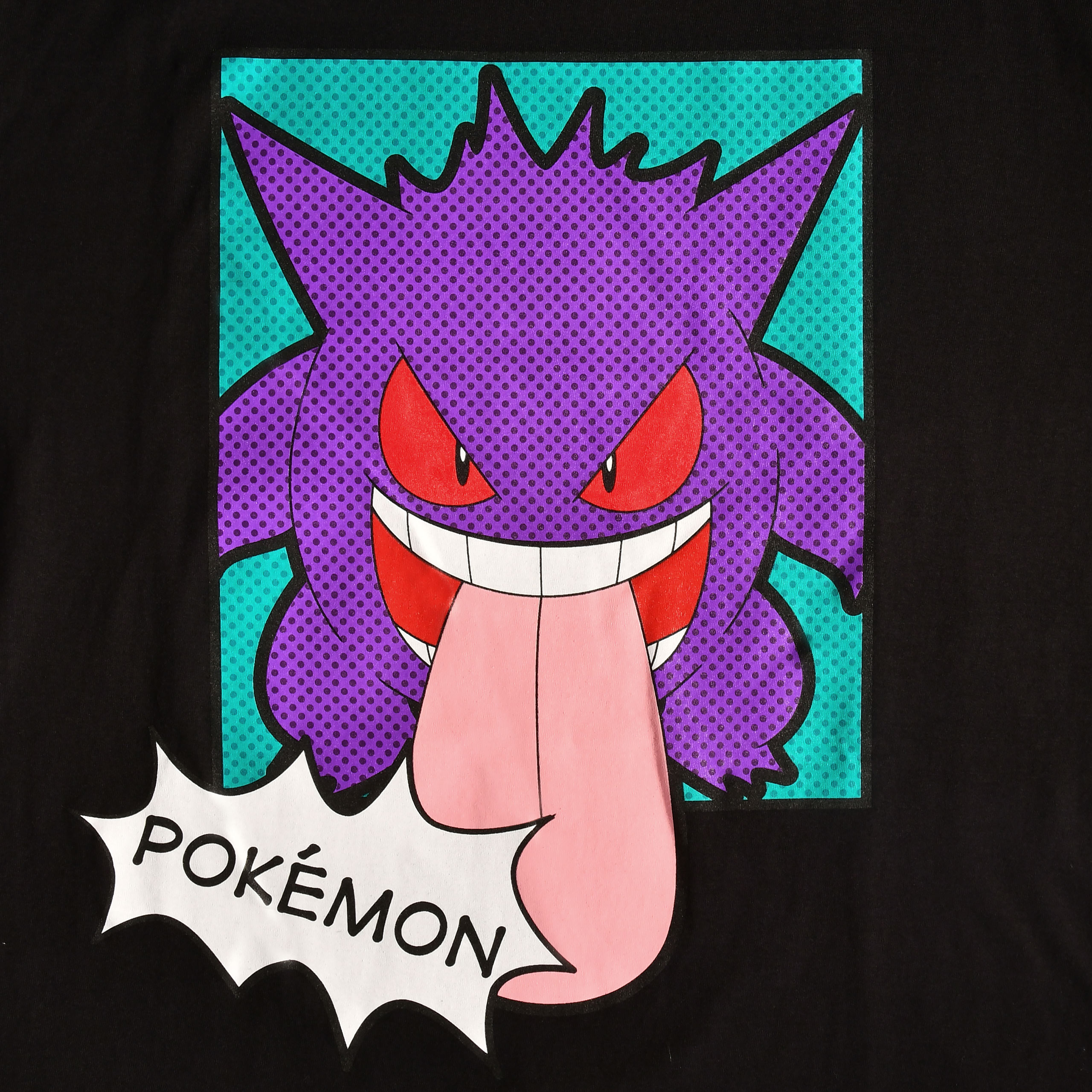 Pokemon - Gengar T-Shirt schwarz