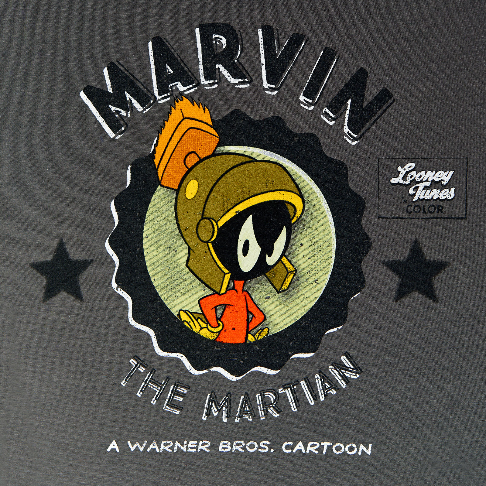 Looney Tunes - Marvin der Marsmensch T-Shirt grau