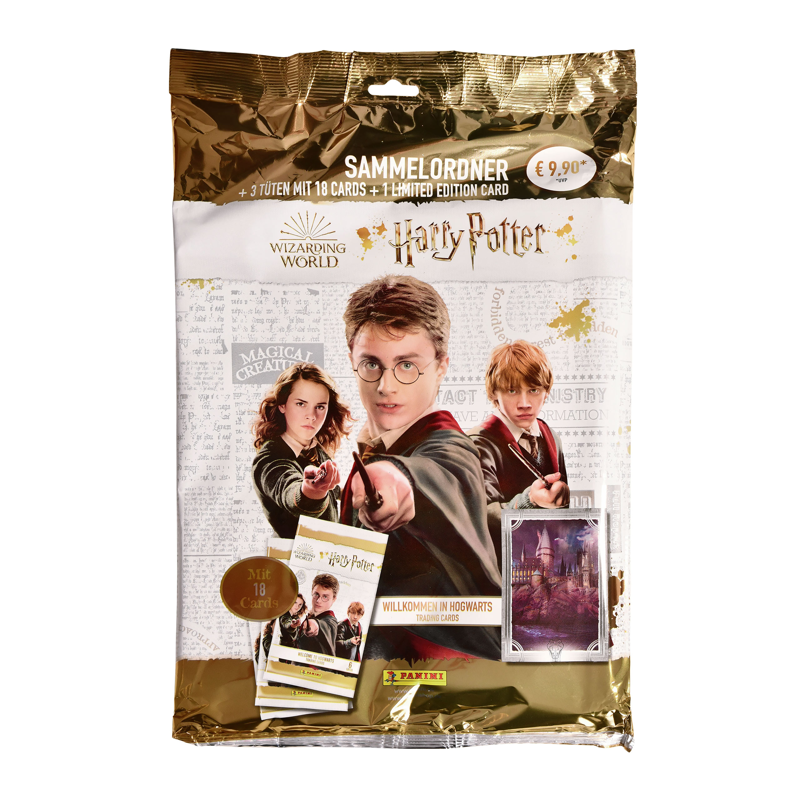Harry Potter - Willkommen in Hogwarts Sammelkarten Starter Set