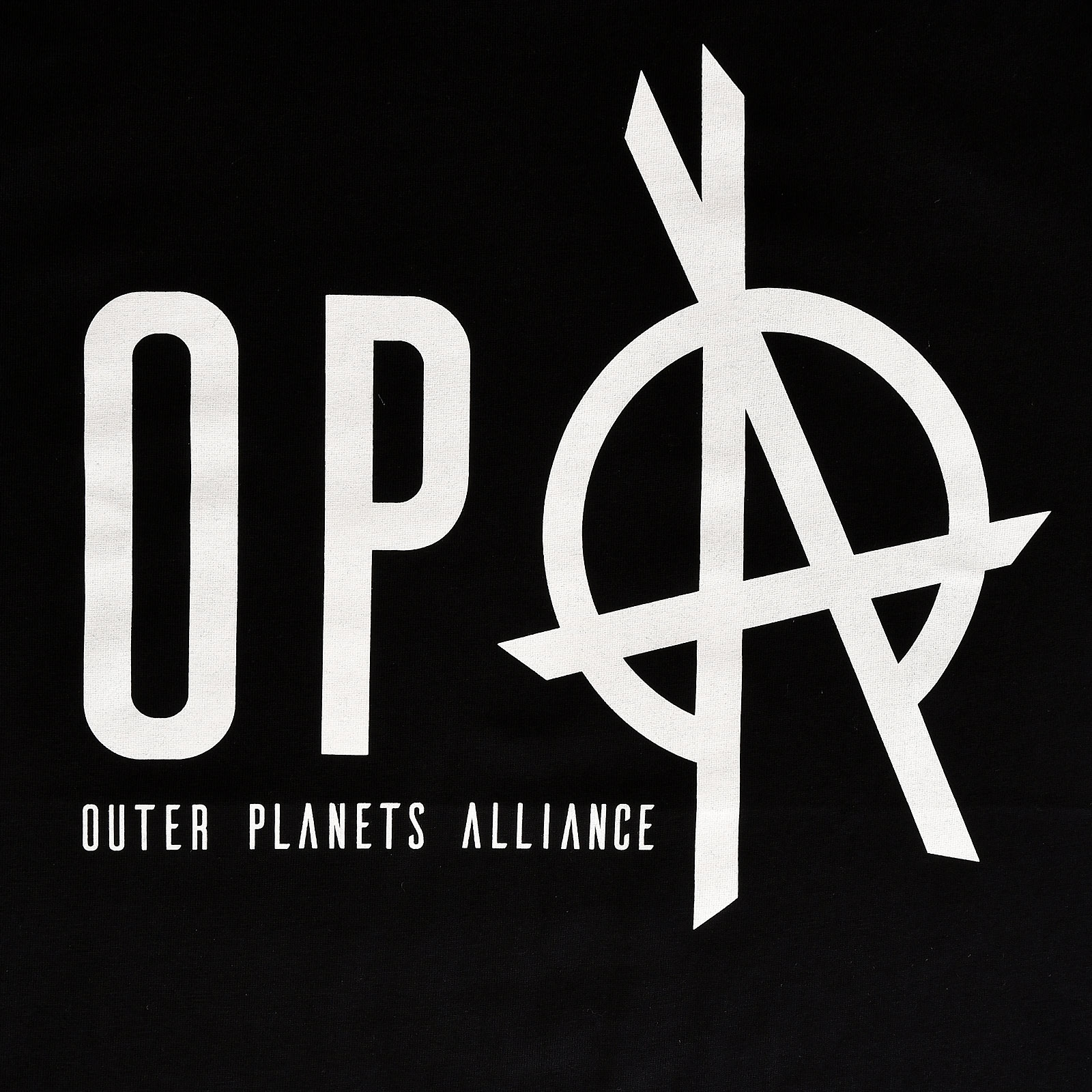Outer Planets Alliance Logo T-Shirt für The Expanse Fans schwarz