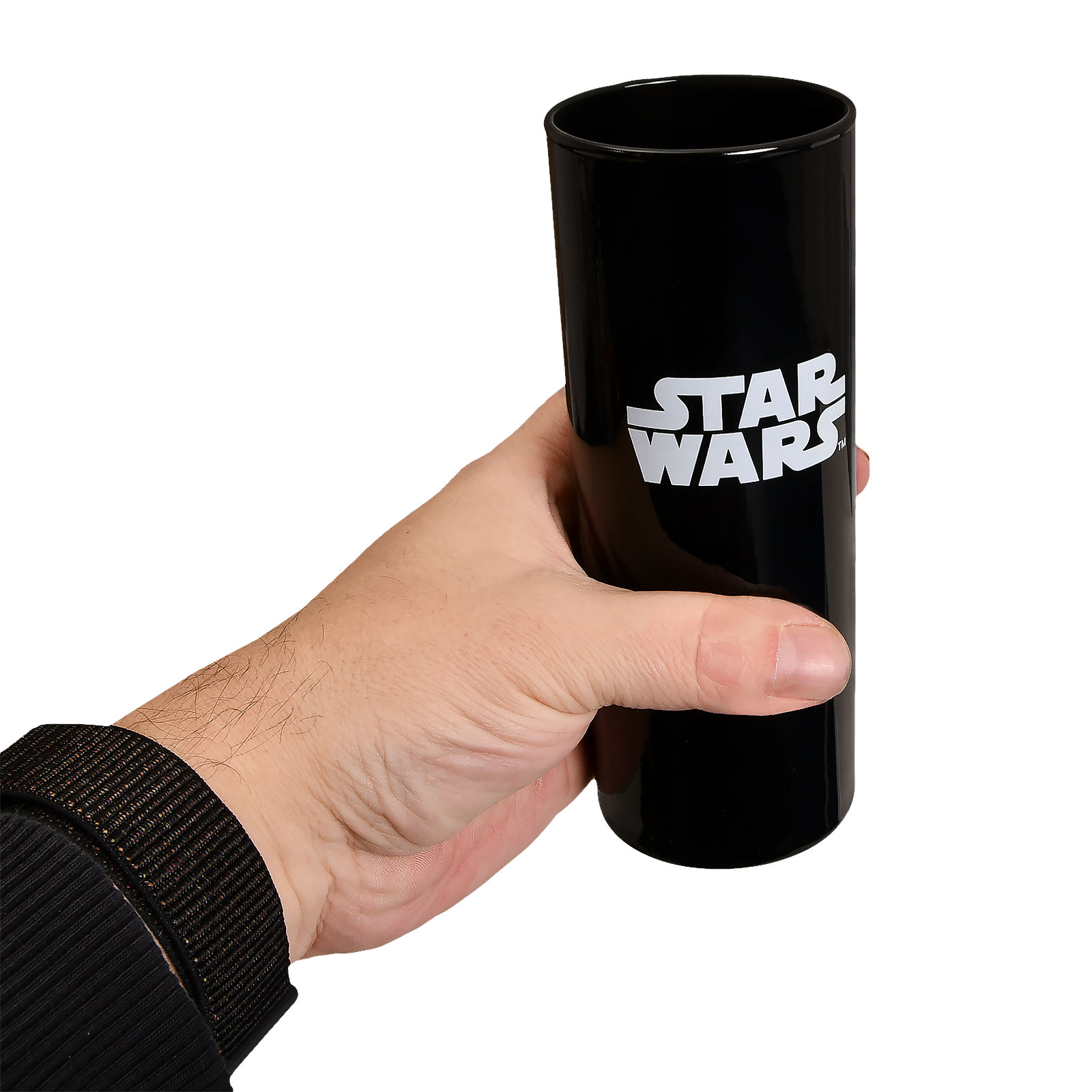 Star Wars - Logo Glas schwarz