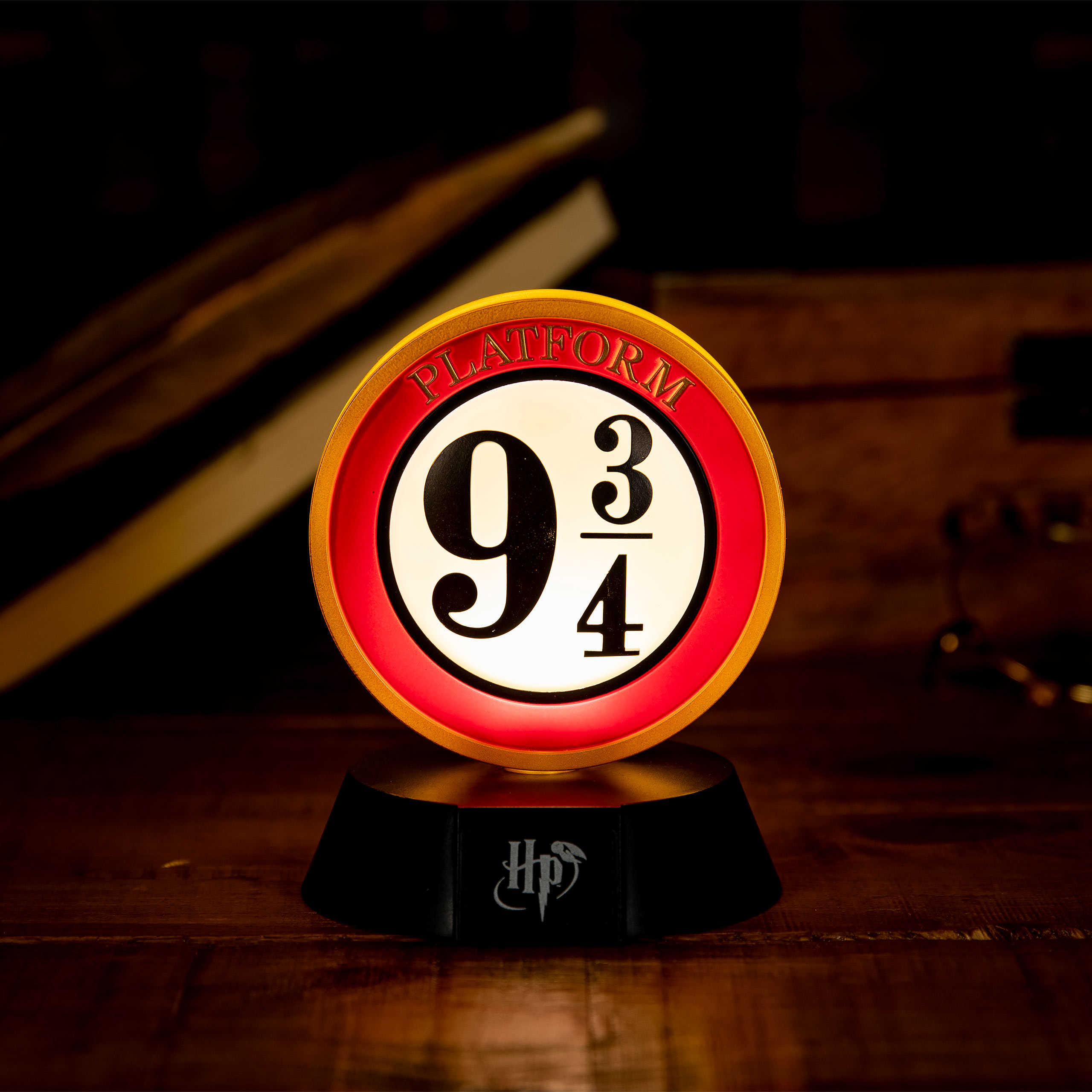 Harry Potter - Gleis 9 3/4 Icons 3D Tischlampe