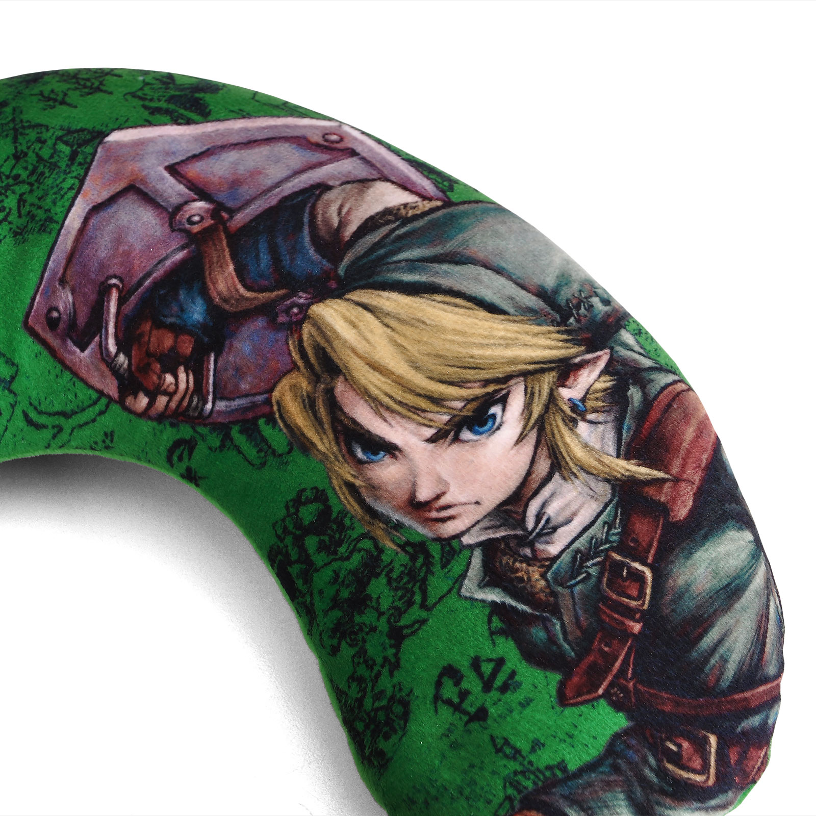 Zelda - Link Nackenkissen grün