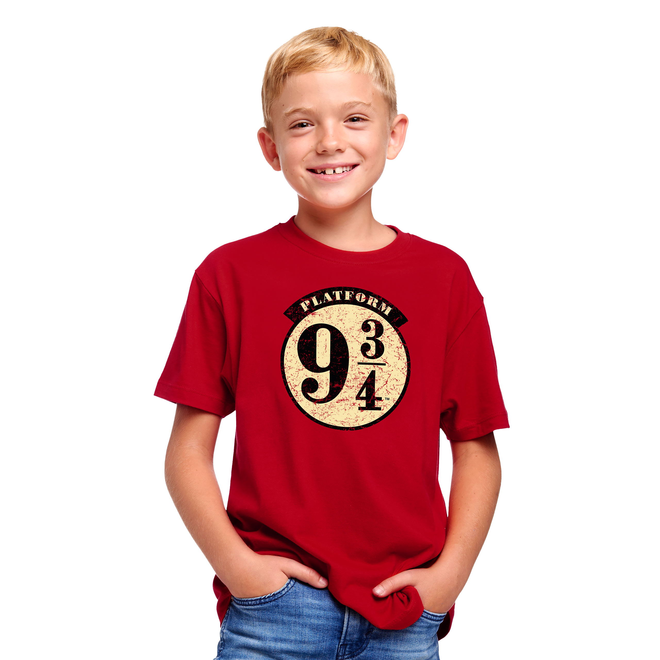 Harry Potter - 9 3/4 T-Shirt Kinder rot