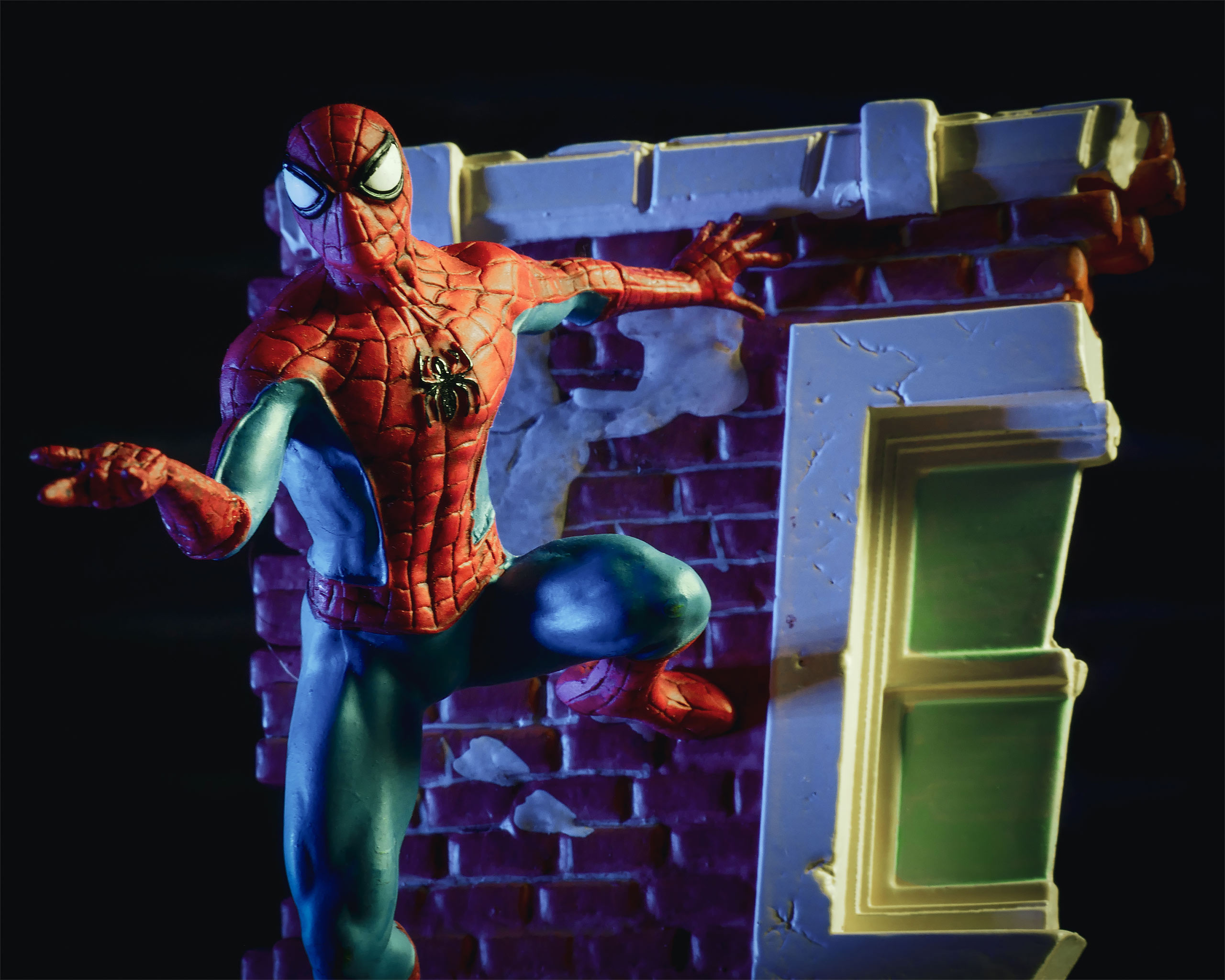 Marvel - Spider-Man Diorama Maßstab 1:16