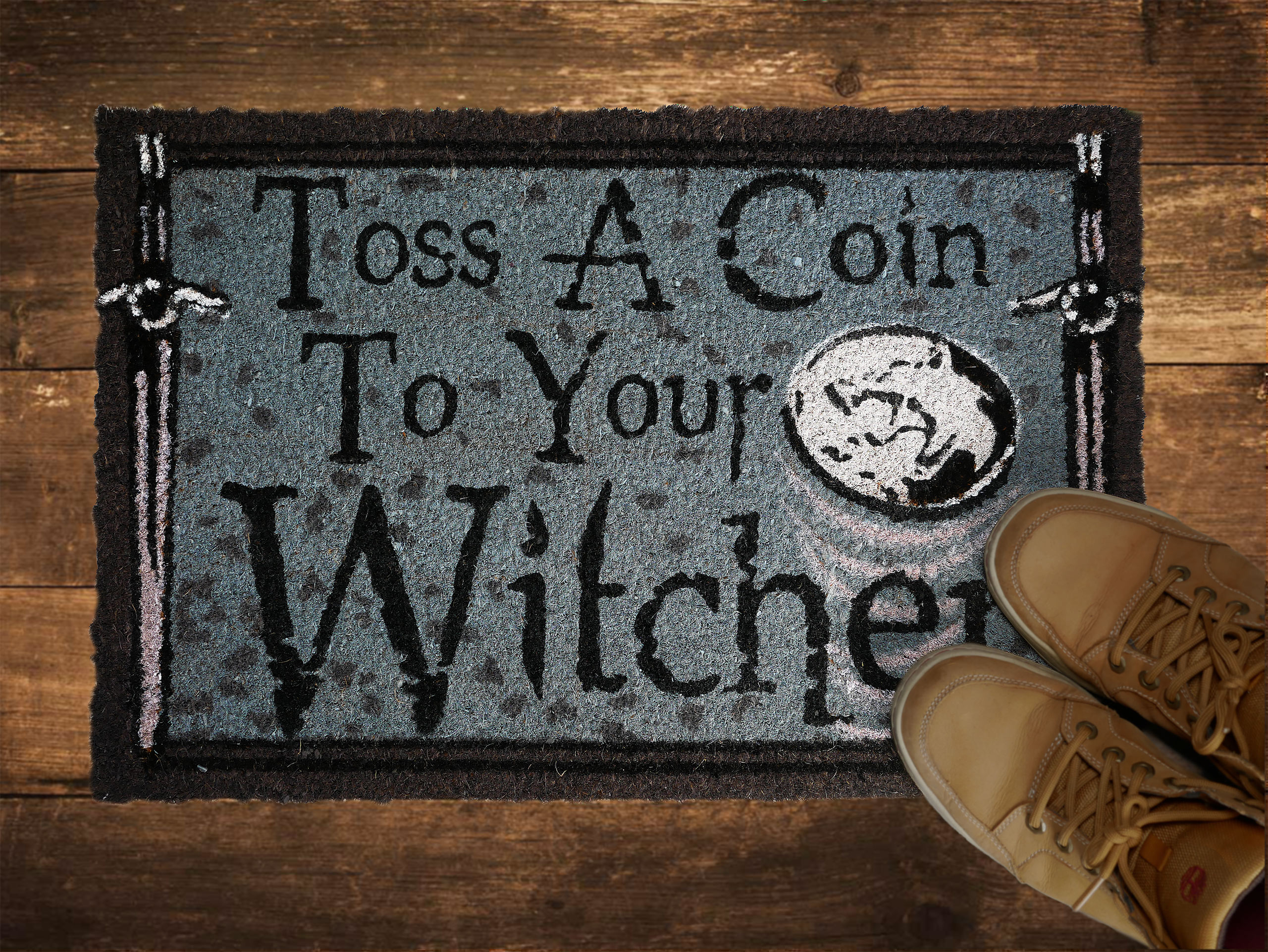 Witcher - Toss a Coin Fußmatte