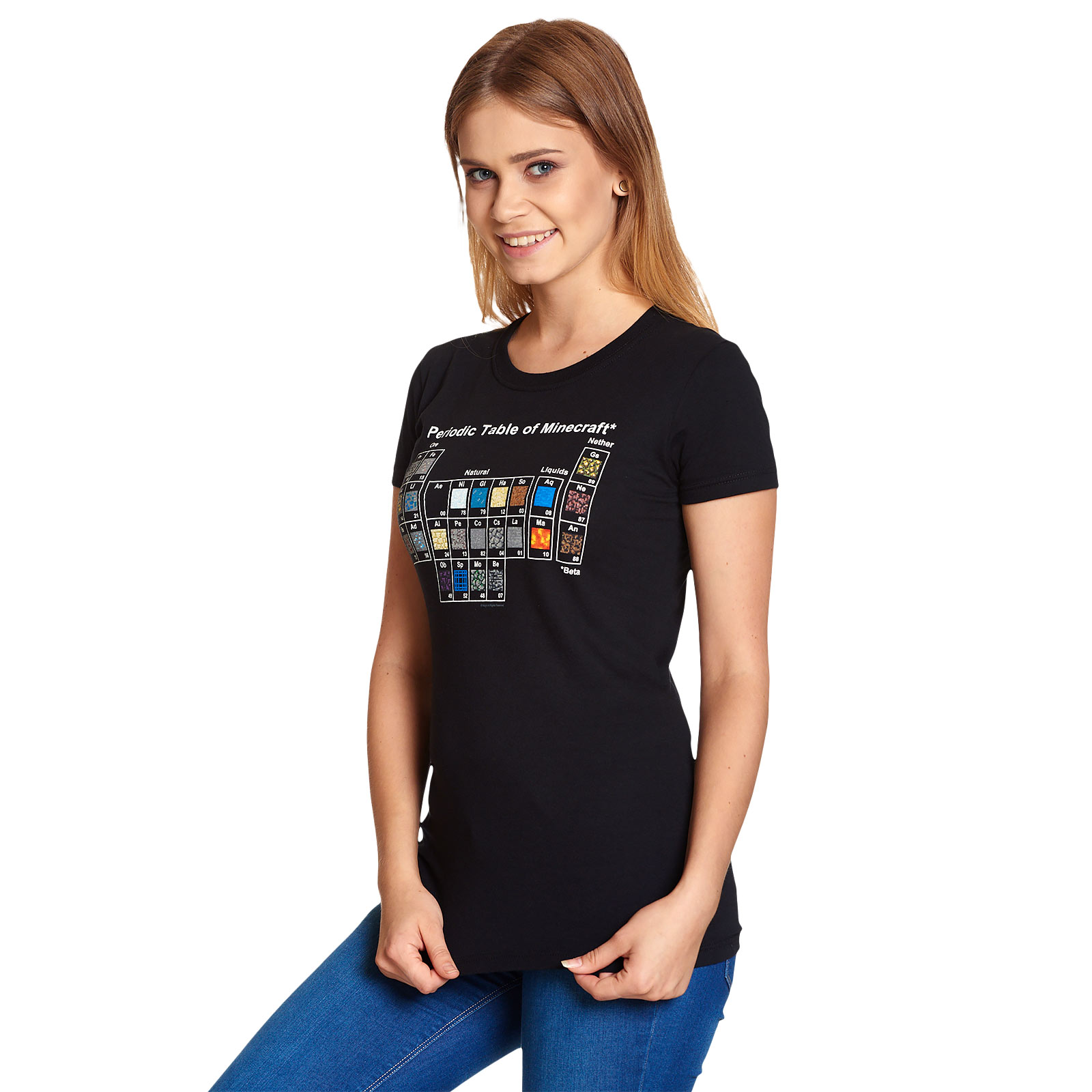 Minecraft - Periodensystem T-Shirt Damen
