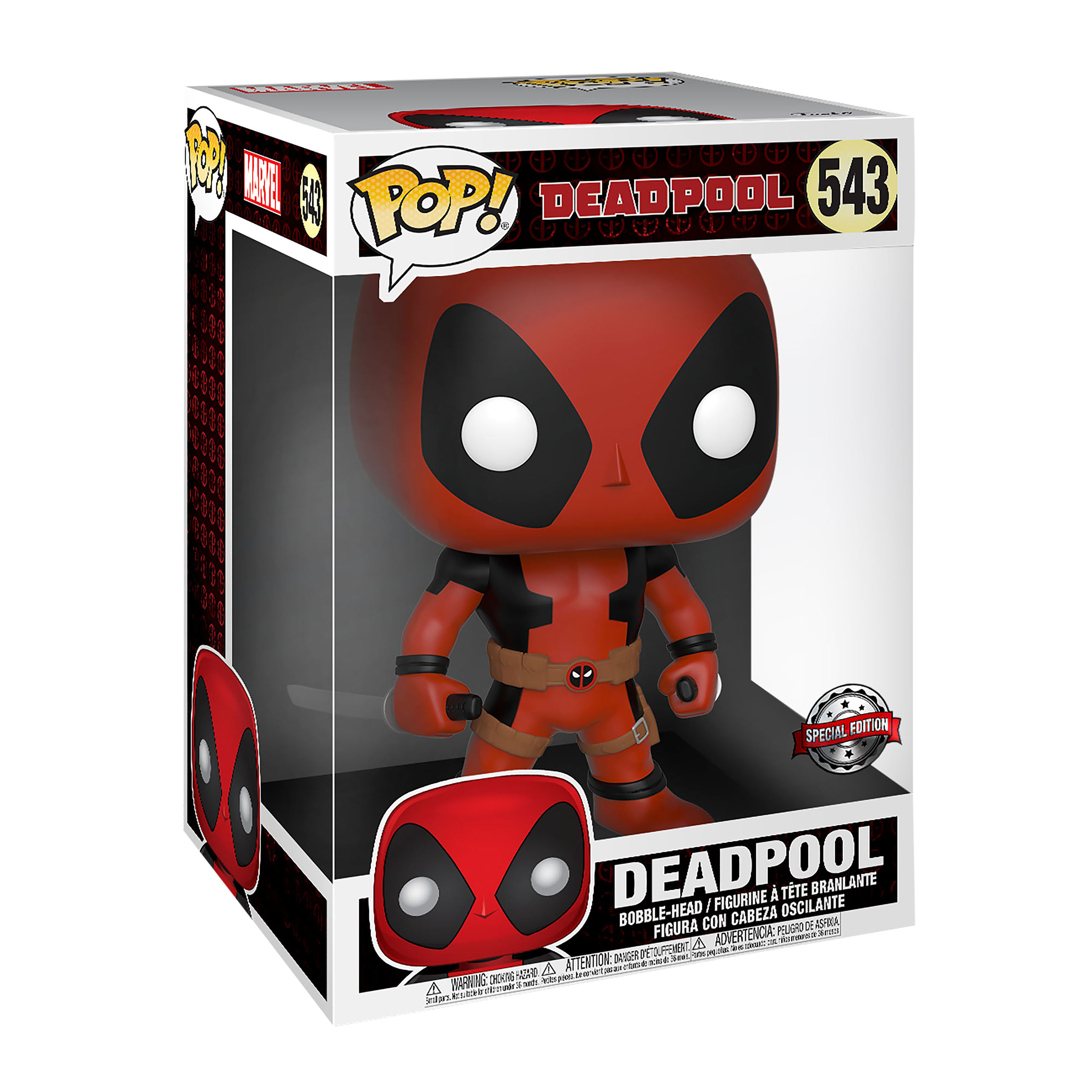 Marvel - Deadpool mit Schwerter Funko Pop Figur 23,5 cm