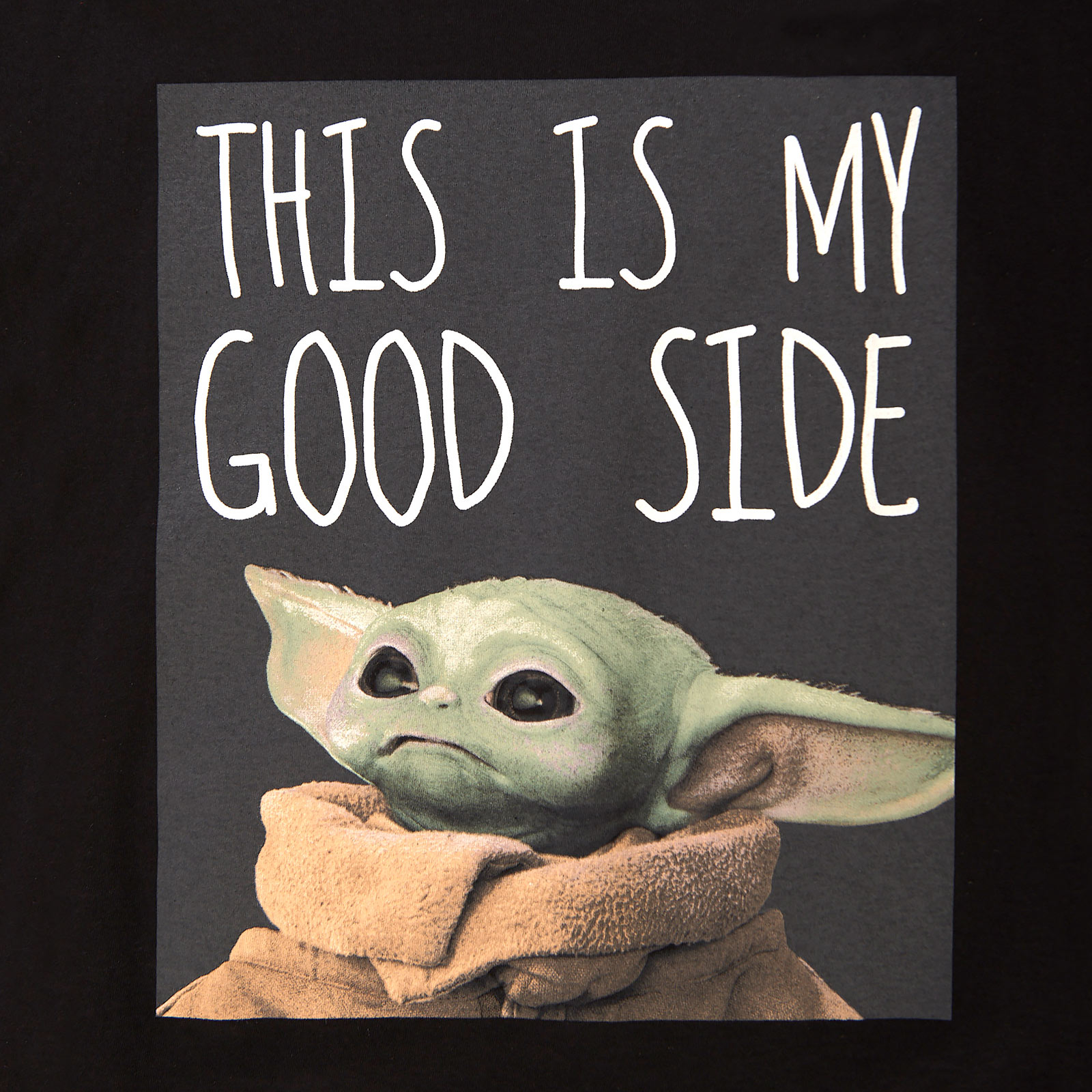 The Child My Good Side T-Shirt schwarz - Star Wars The Mandalorian