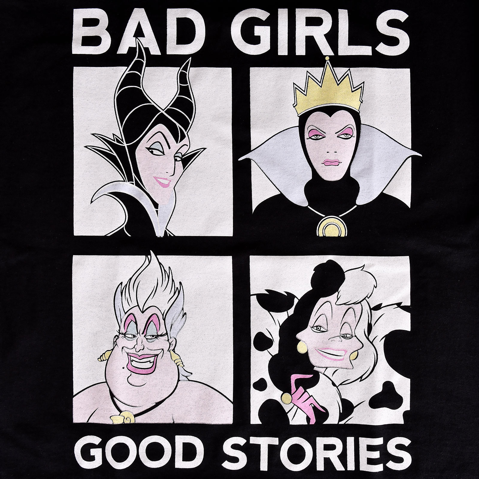 Disney - Villains Bad Girls T-Shirt Damen Loose Fit schwarz