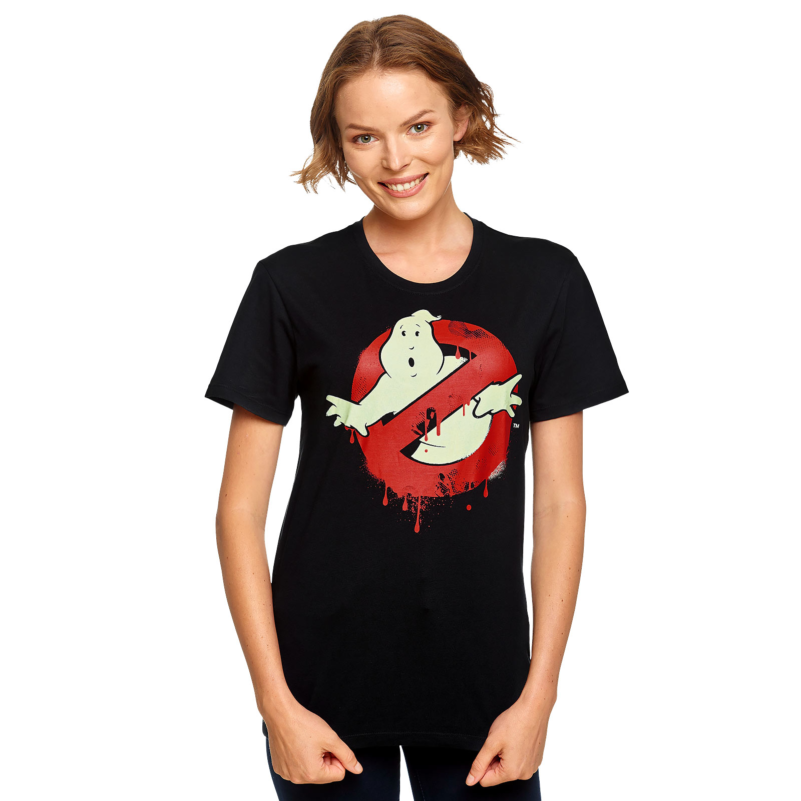 Ghostbusters - Glow in the Dark Logo T-Shirt