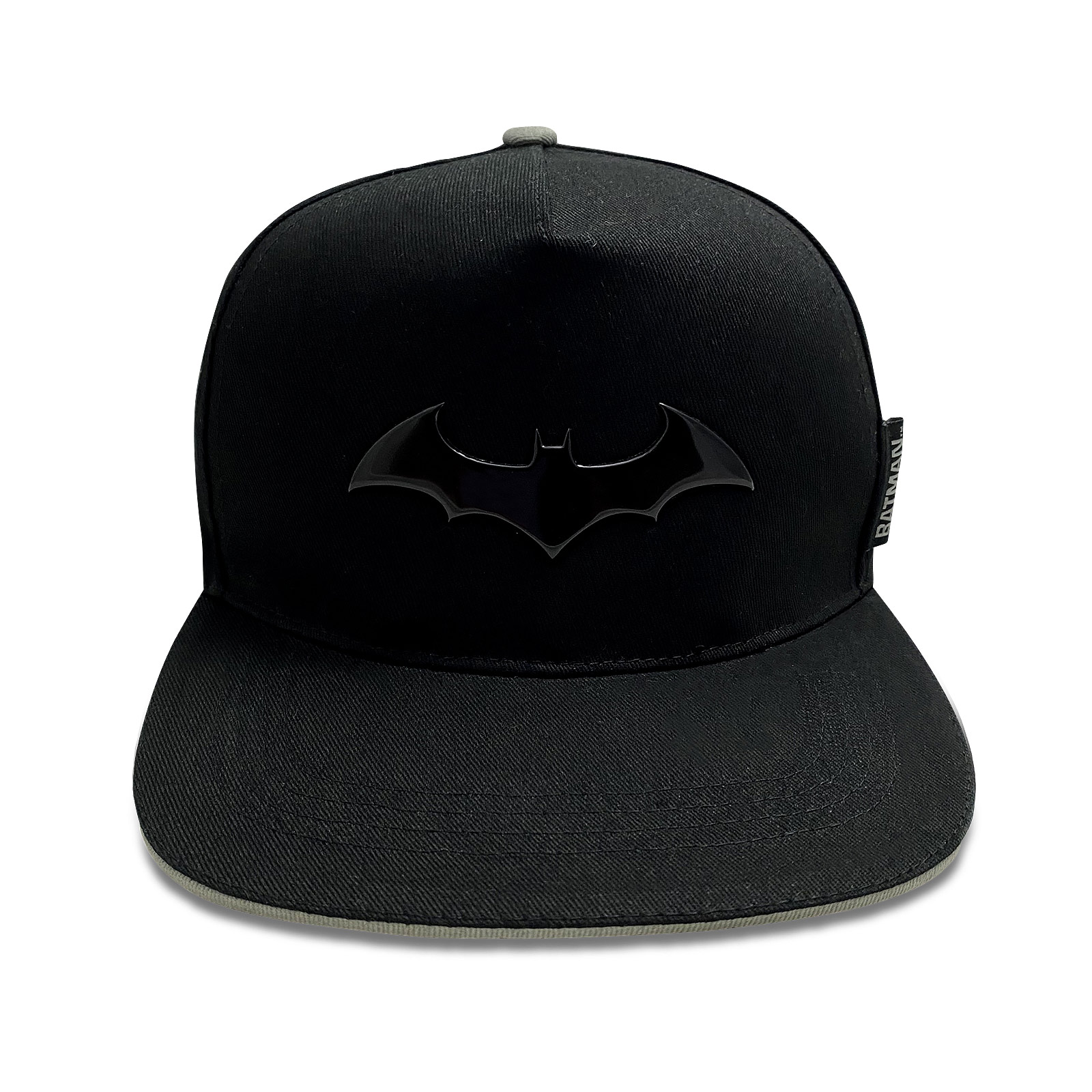 Batman - Vinyl Logo Snapback Cap schwarz