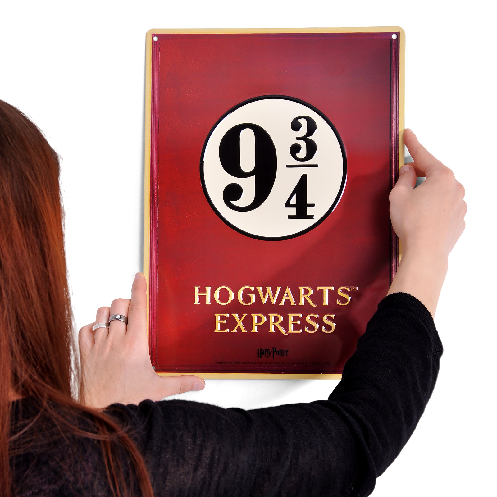 Harry Potter - Gleis 9 3/ 4 Hogwarts Express Schild