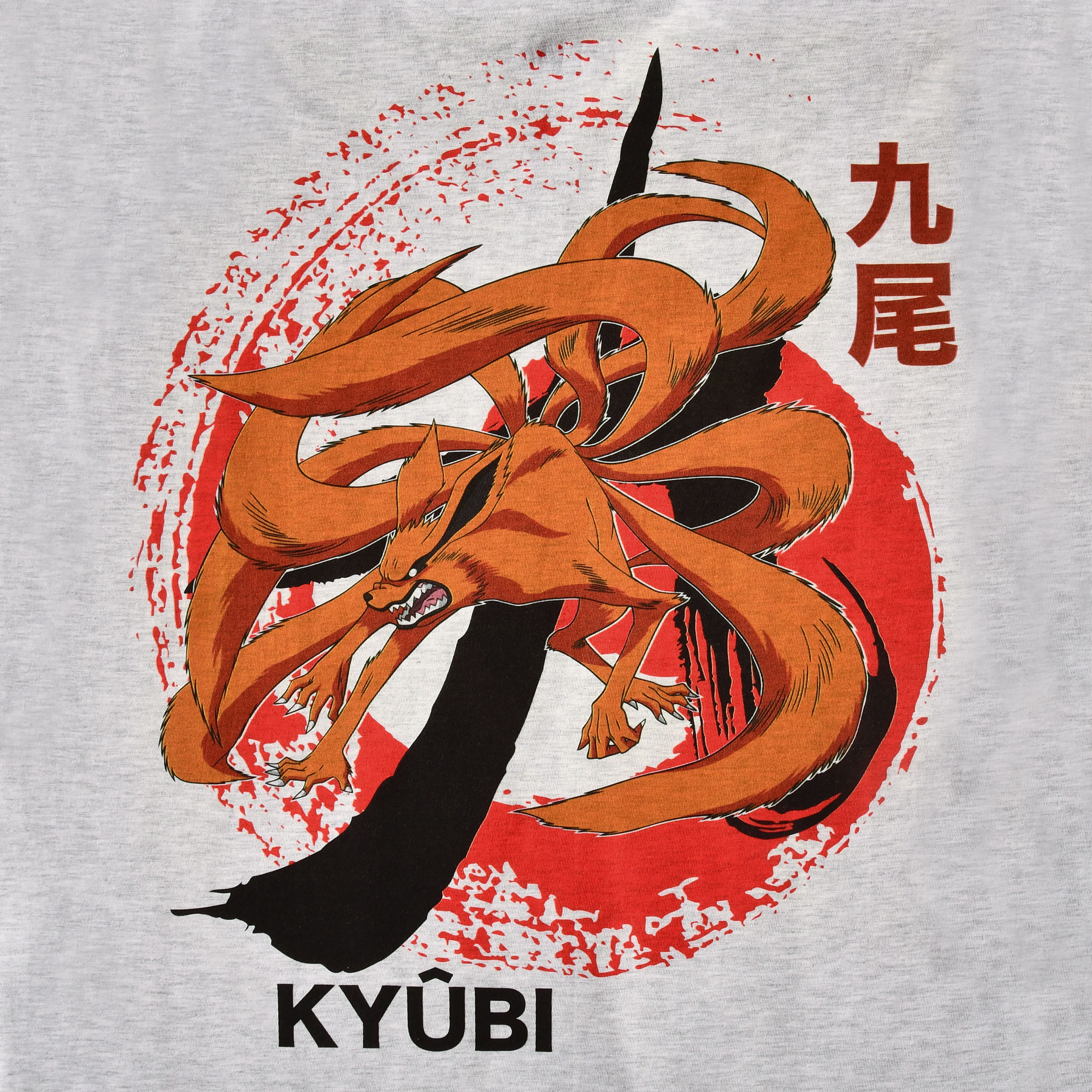 Naruto - Kyūbi T-Shirt grau