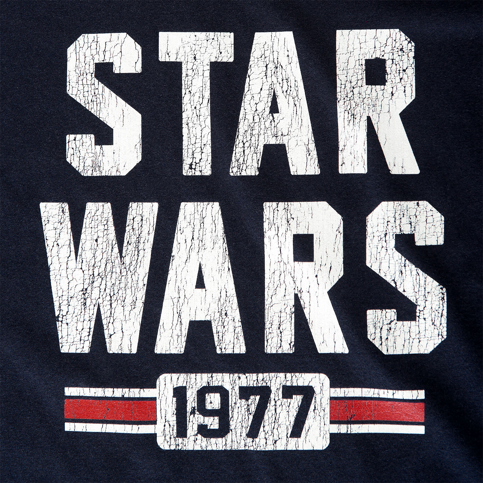 Star Wars of 1977 Distressed T-Shirt blau