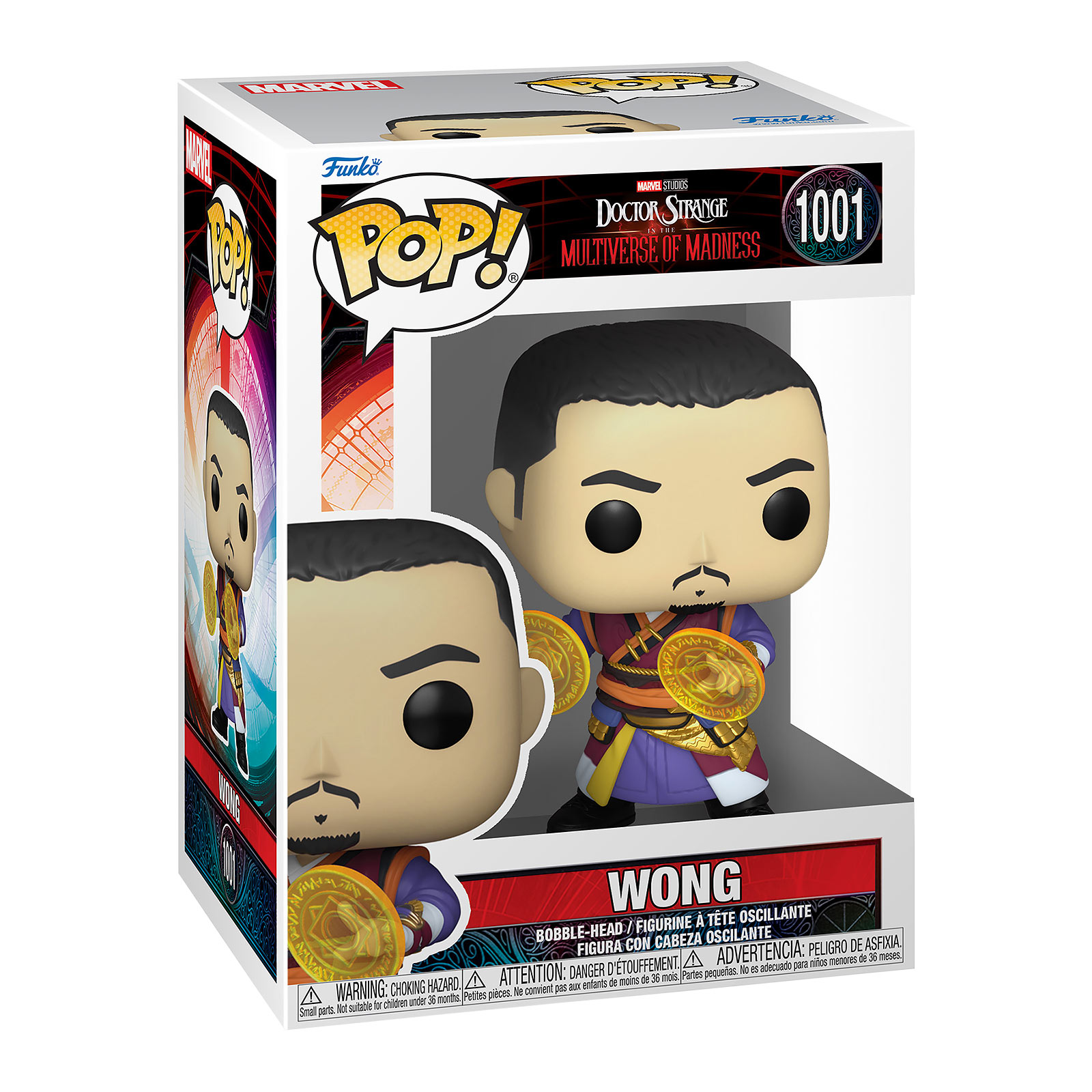 Doctor Strange - Wong Funko Pop Wackelkopf-Figur