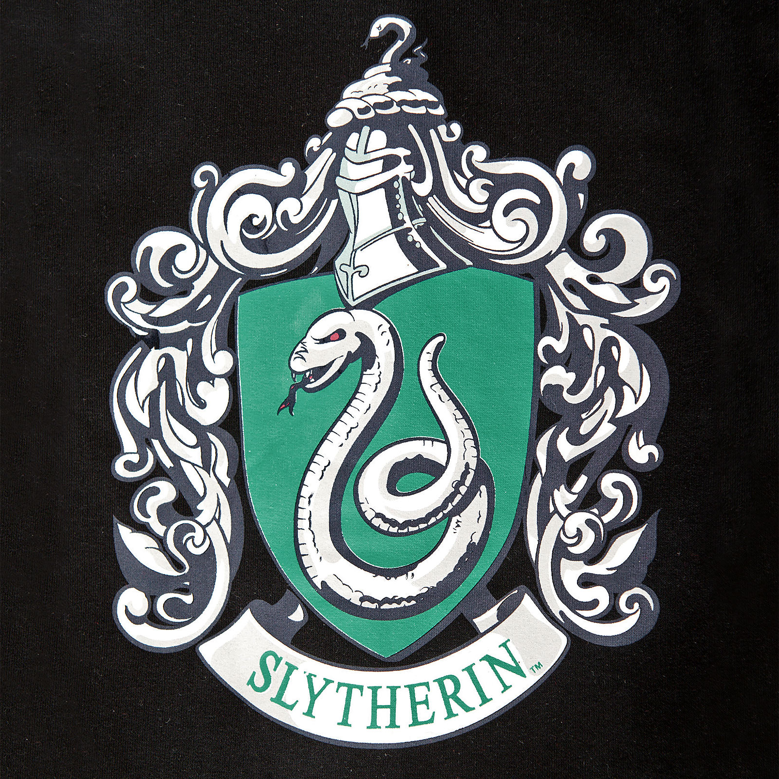 Harry Potter - Slytherin Wappen College Jacke Damen schwarz
