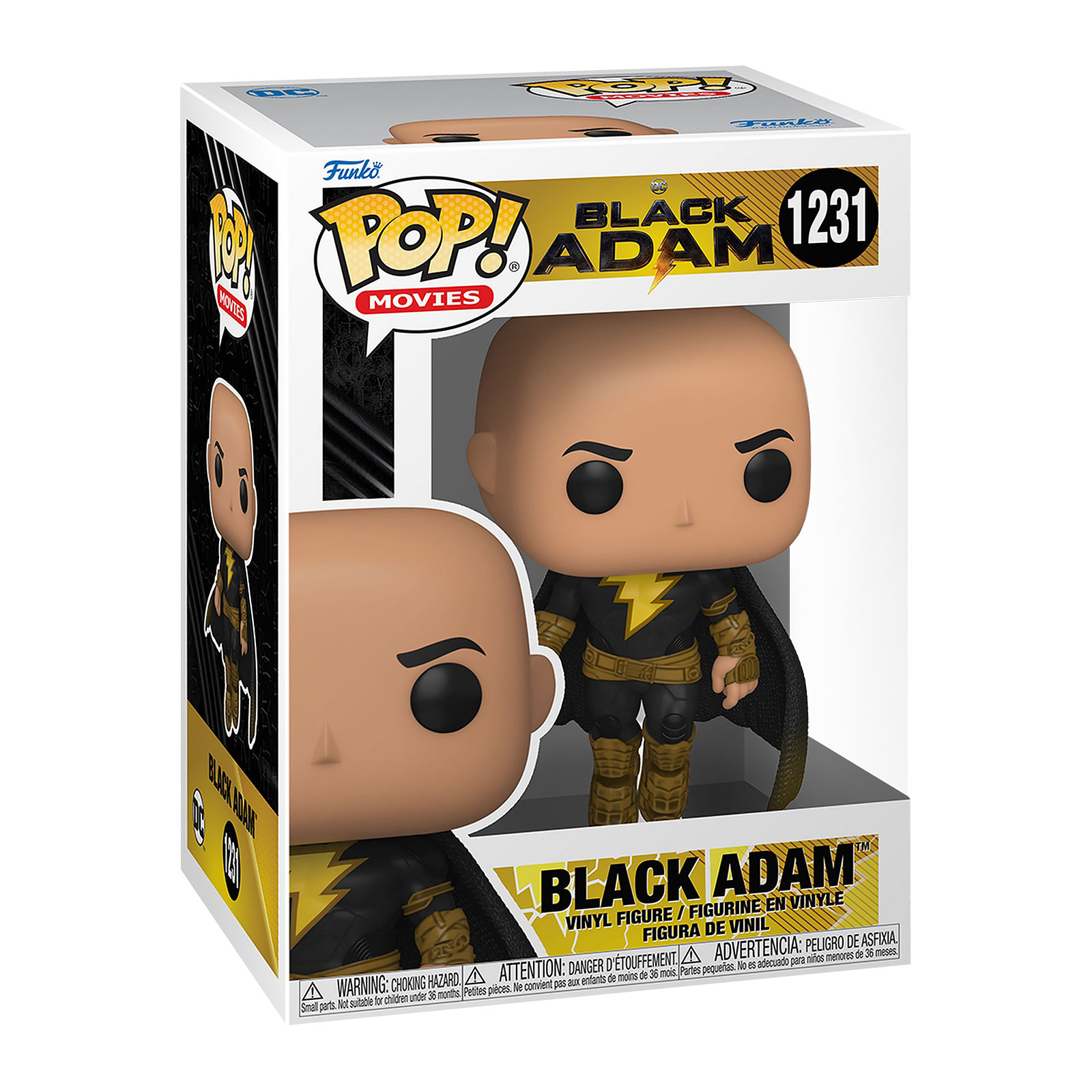 Black Adam mit Cape Funko Pop Figur